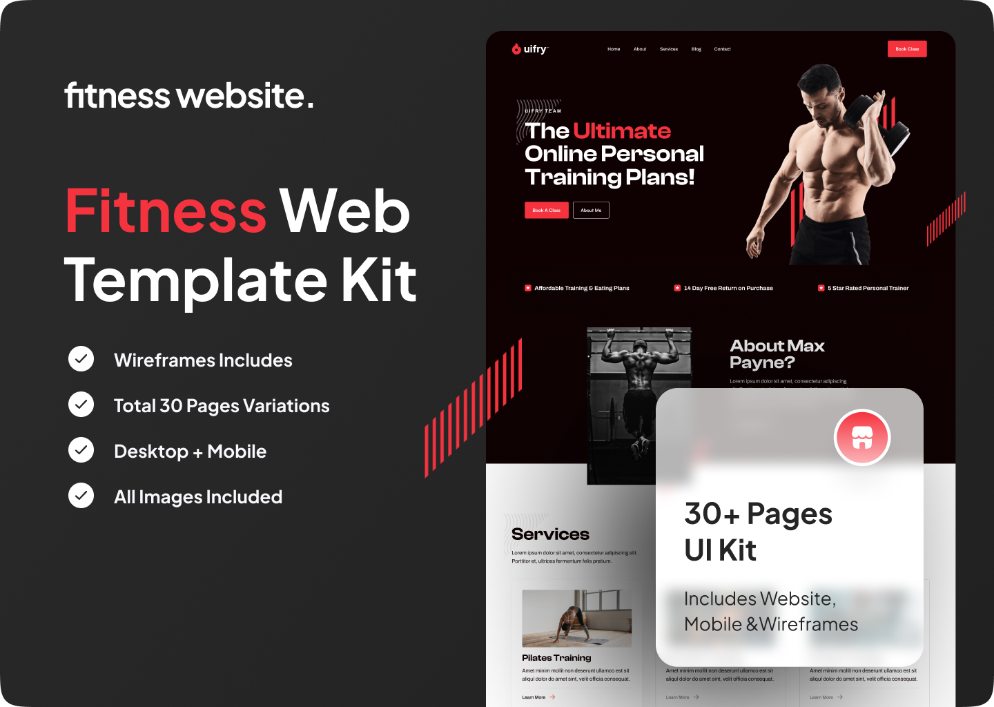 Fitness Website