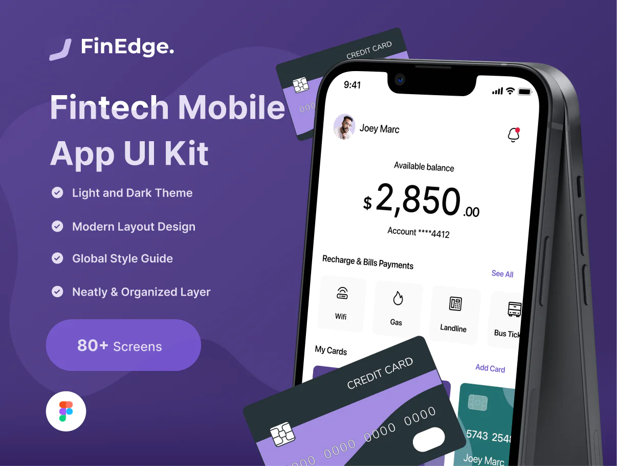 Fintech App UI Design