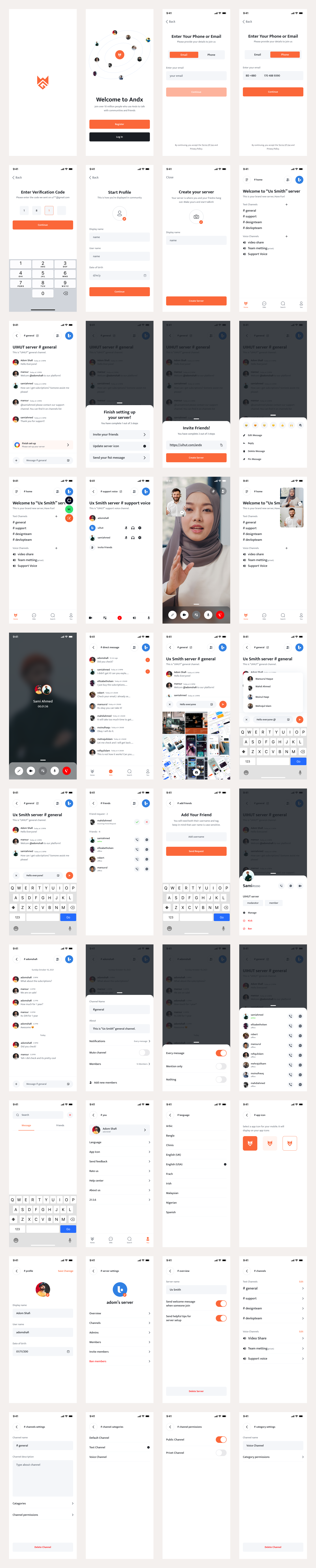 Modern Voice & Chat Social App