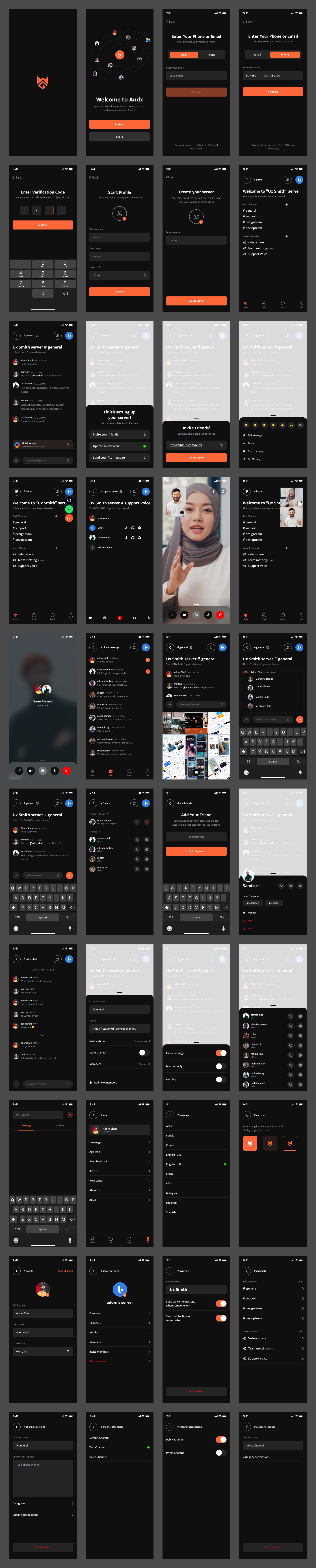 Modern Voice & Chat Social App