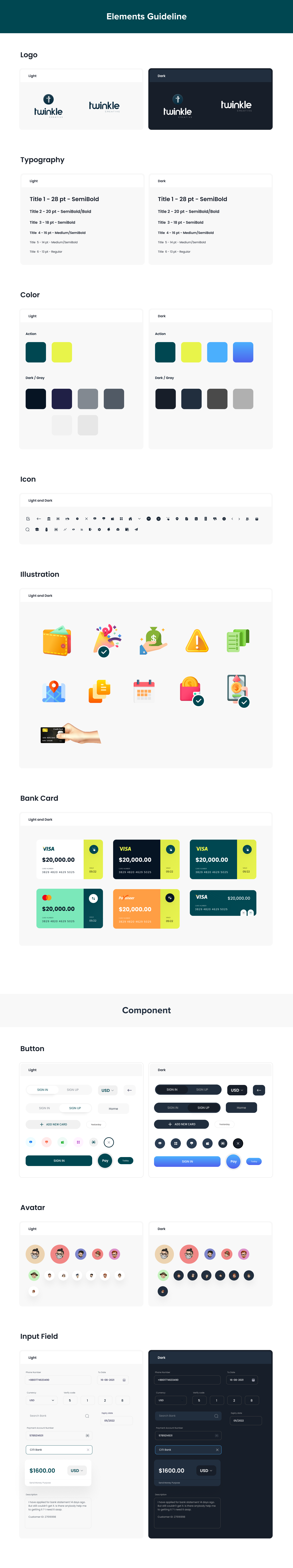 Fintech Mobile App Design