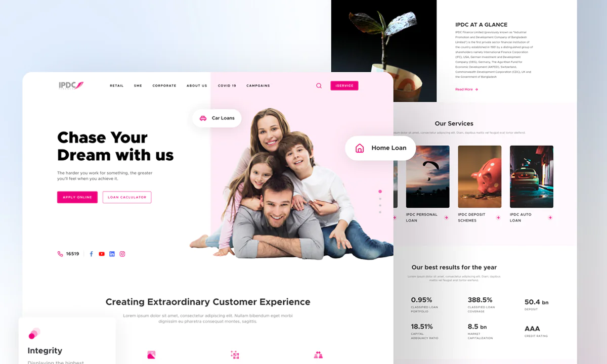 Banking Website