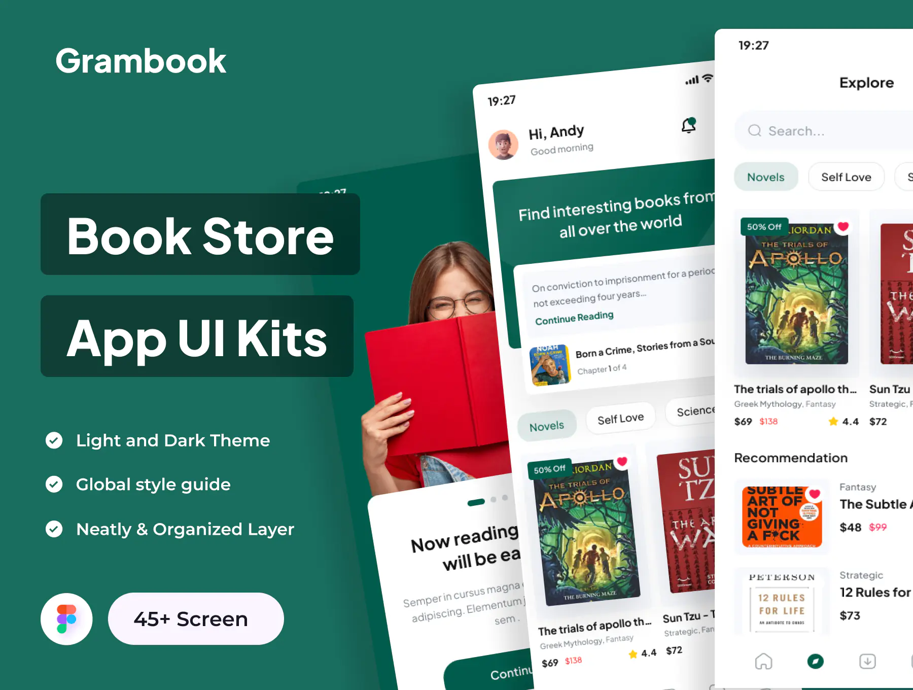 Book Store App UI