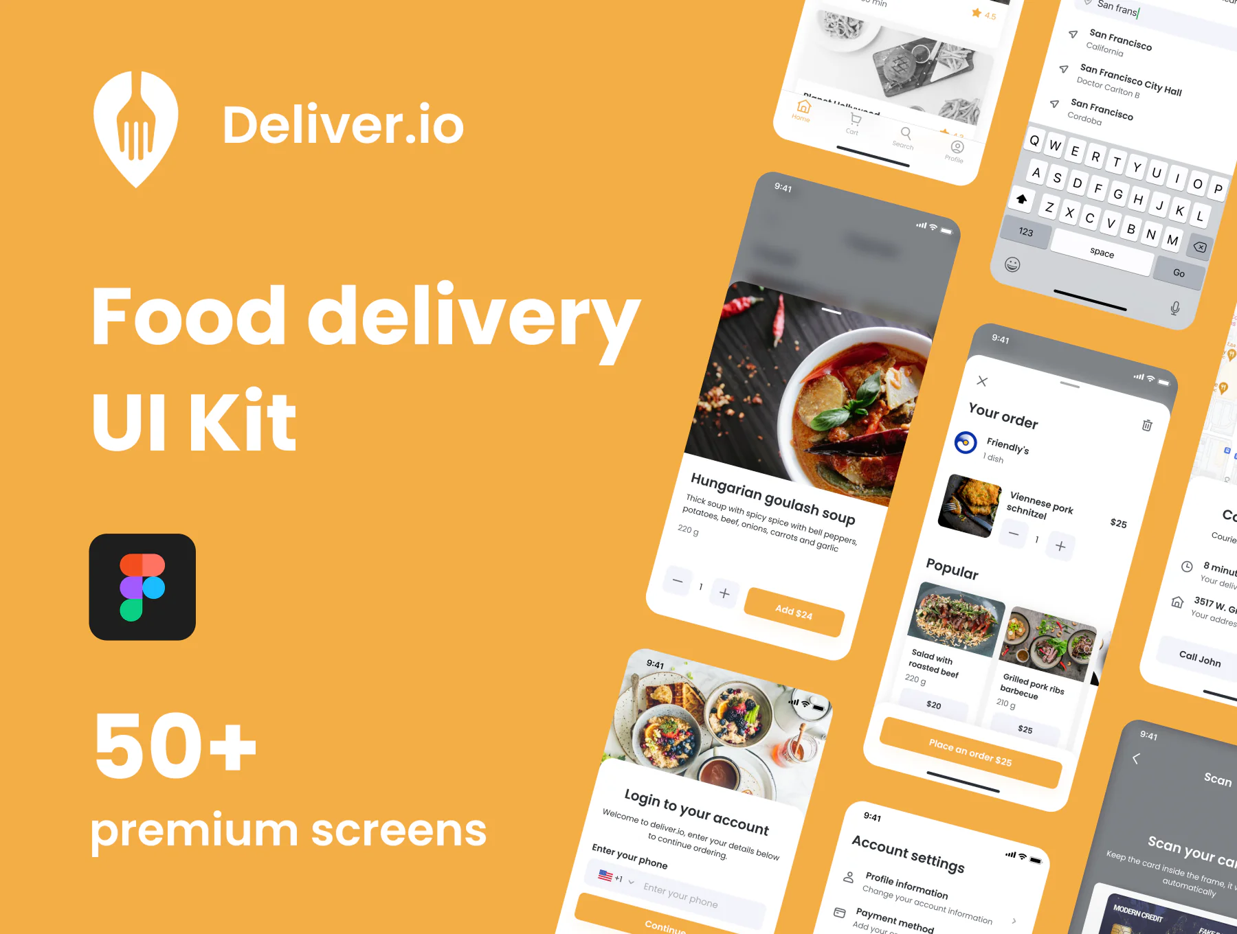 Food Delivery UI Kit