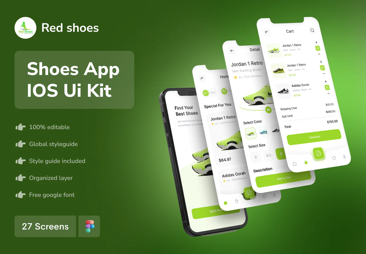 Shoes App Design