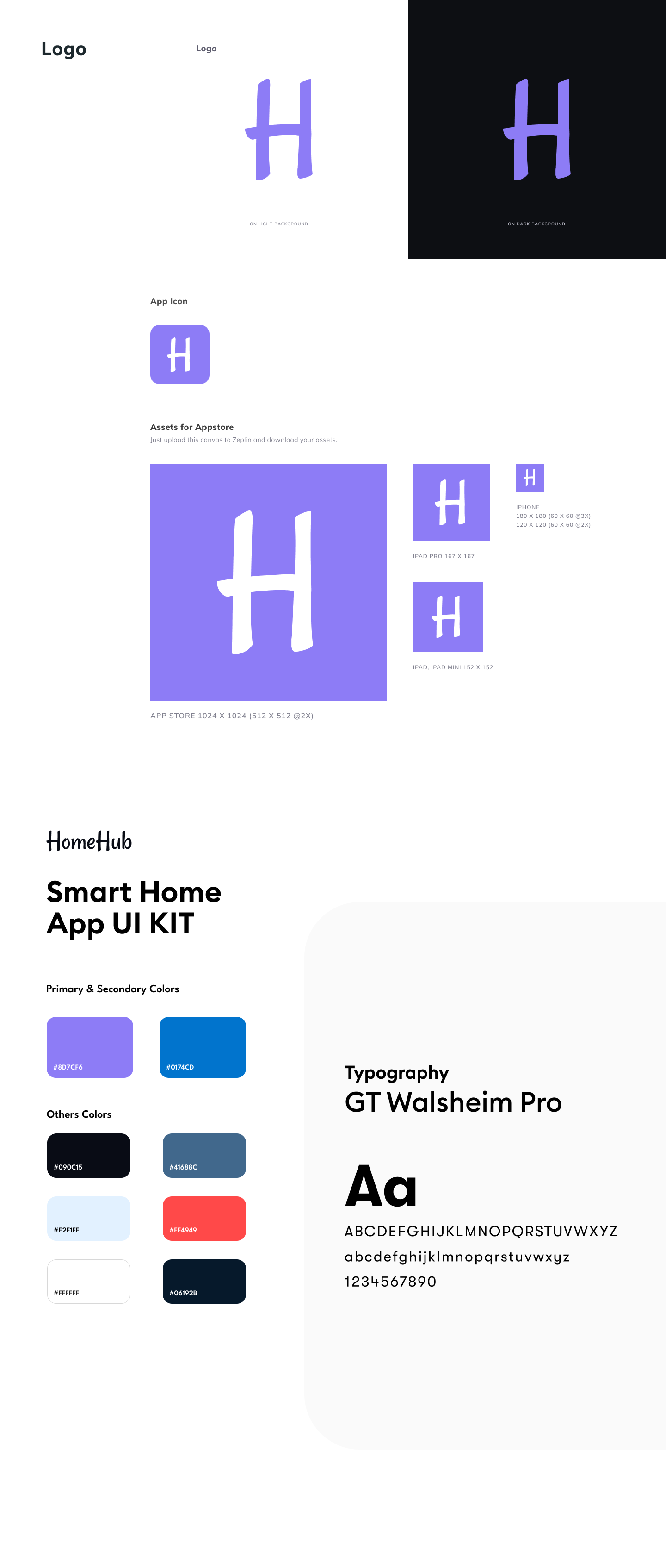 Smart Home App Design