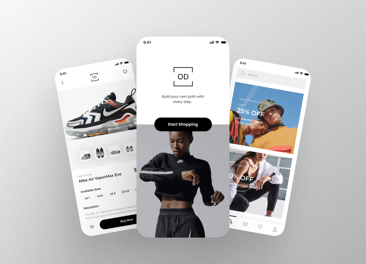 E-Commerce Mobile App Design