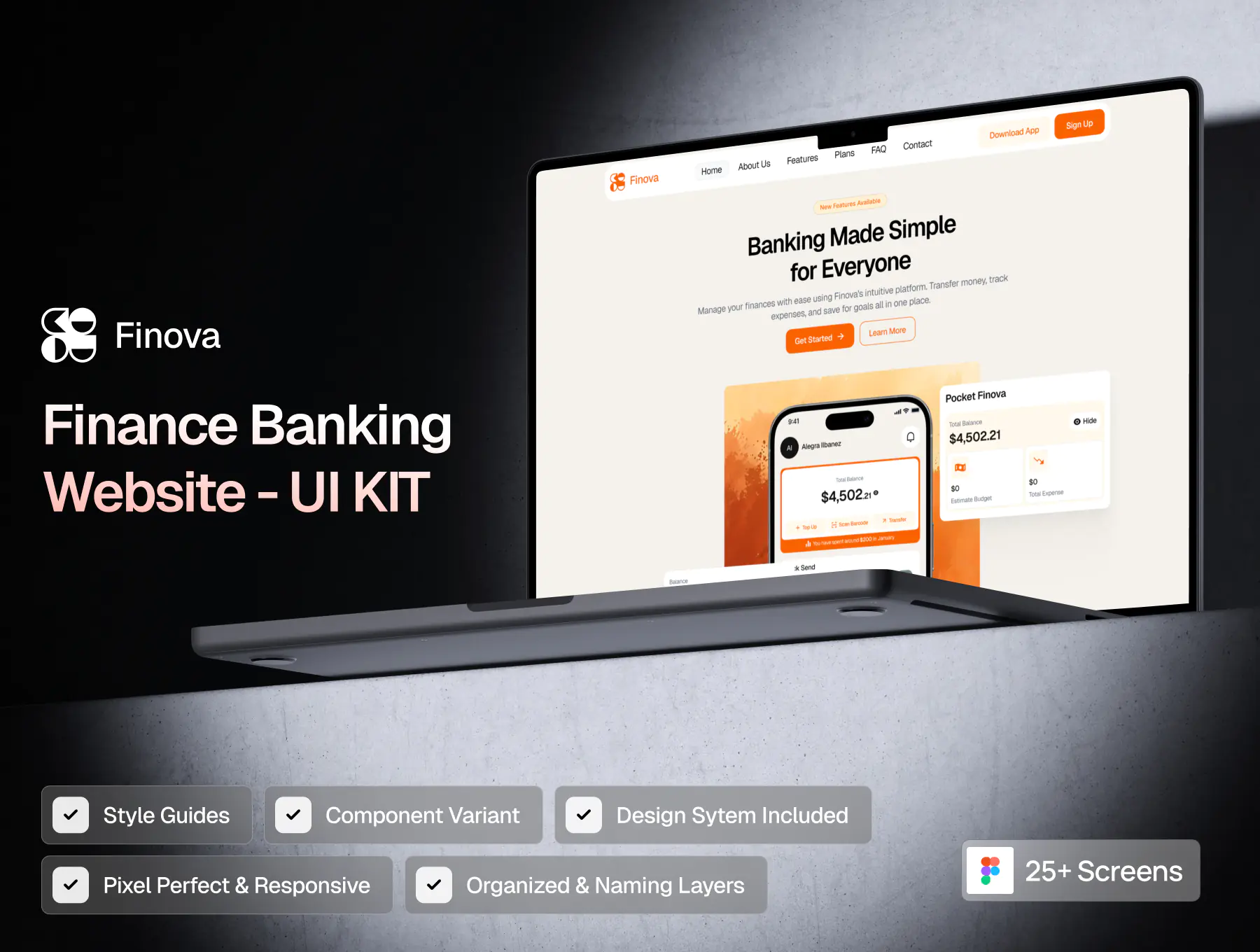Finance Website Design