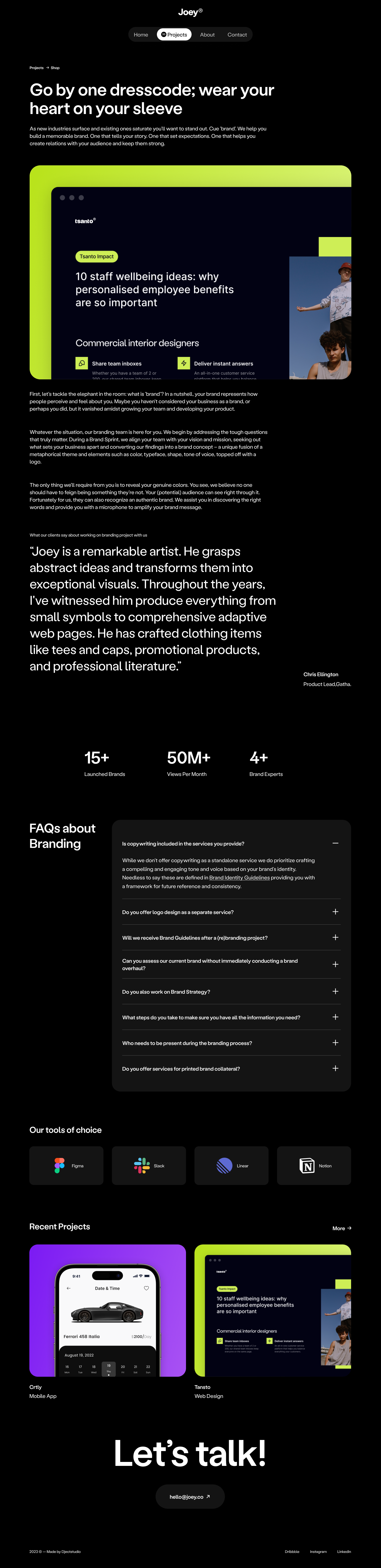 Portfolio Website Design