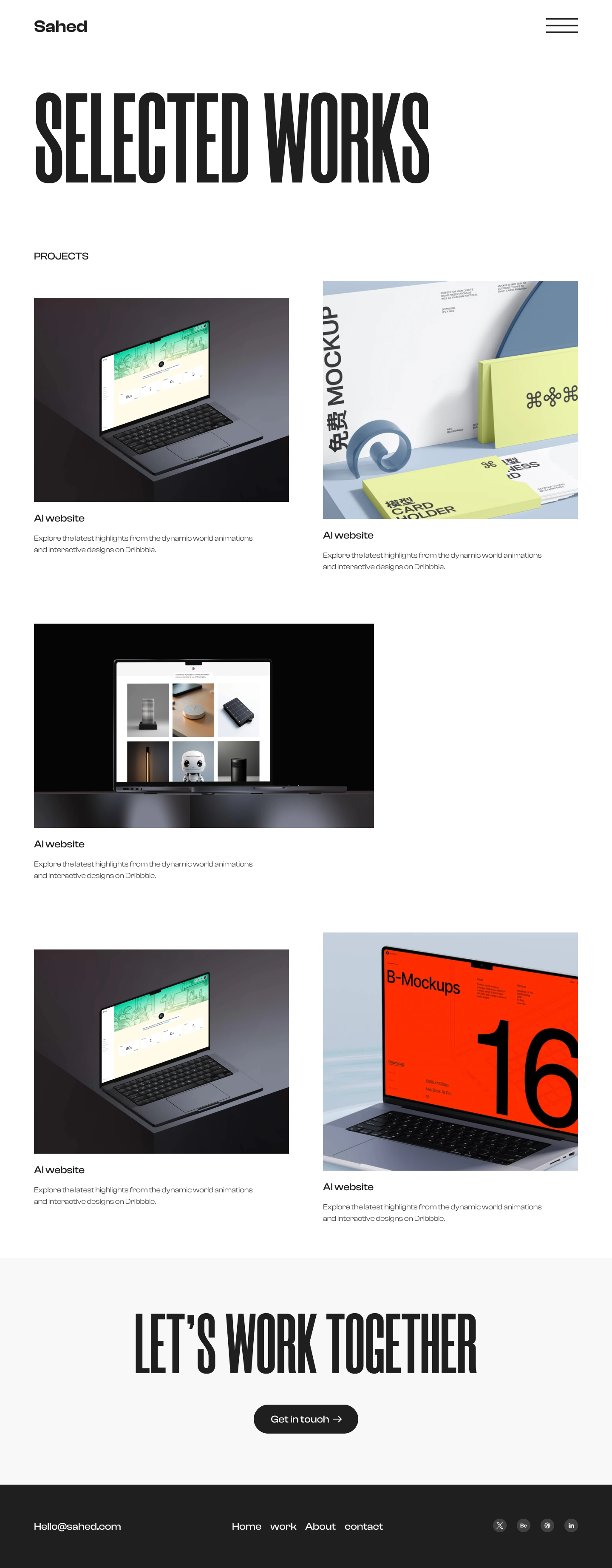 Portfolio Web Design