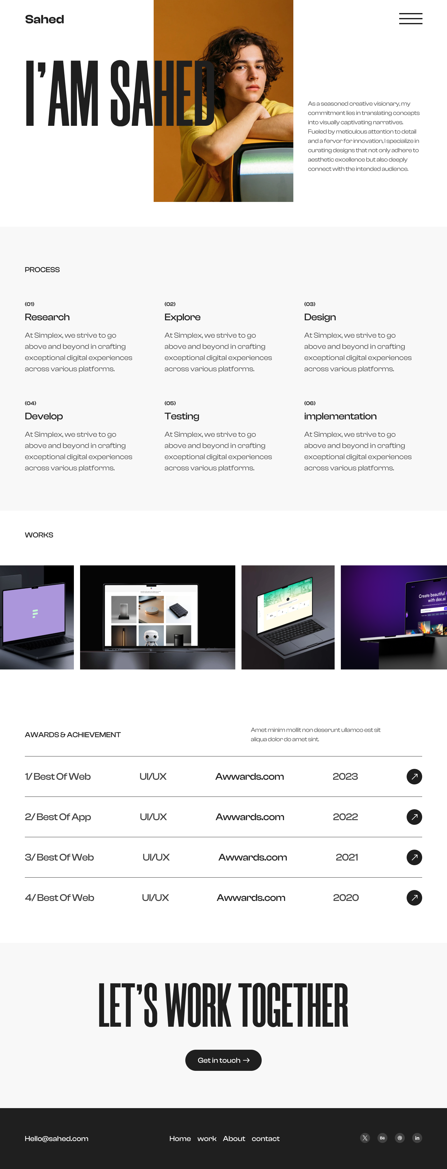 Portfolio Web Design