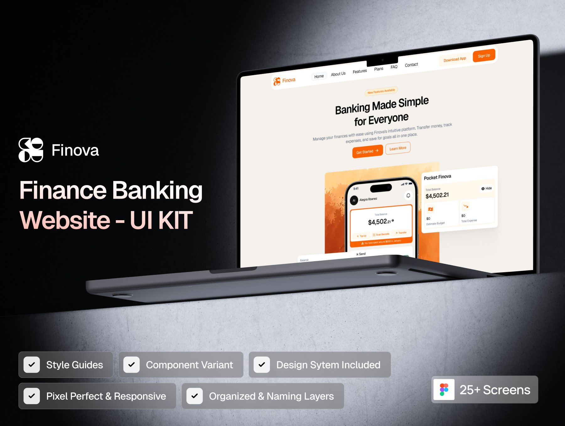 Finance Website Design