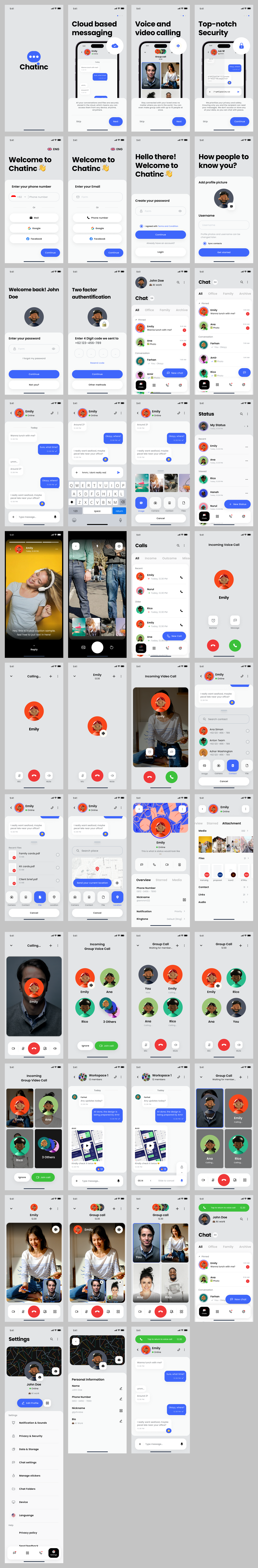 Message app uikit