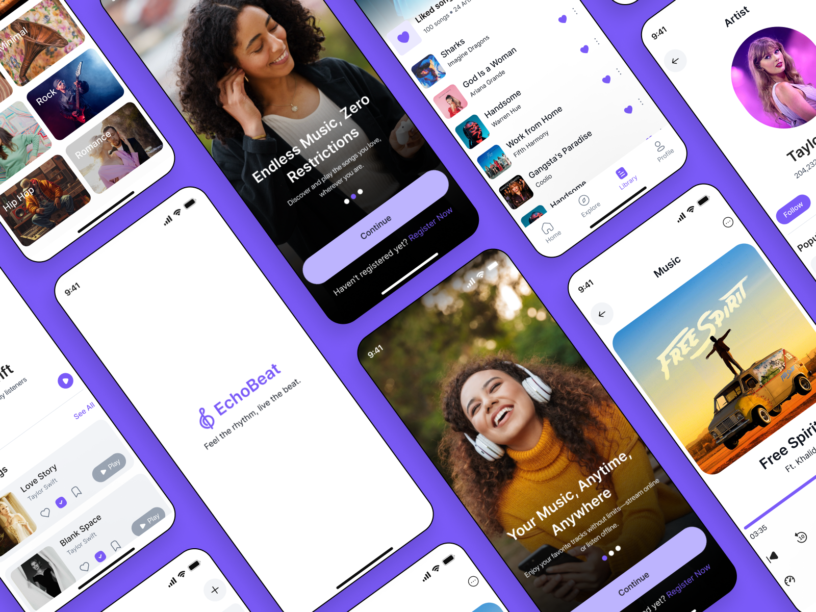 Music Player Mobile App Design