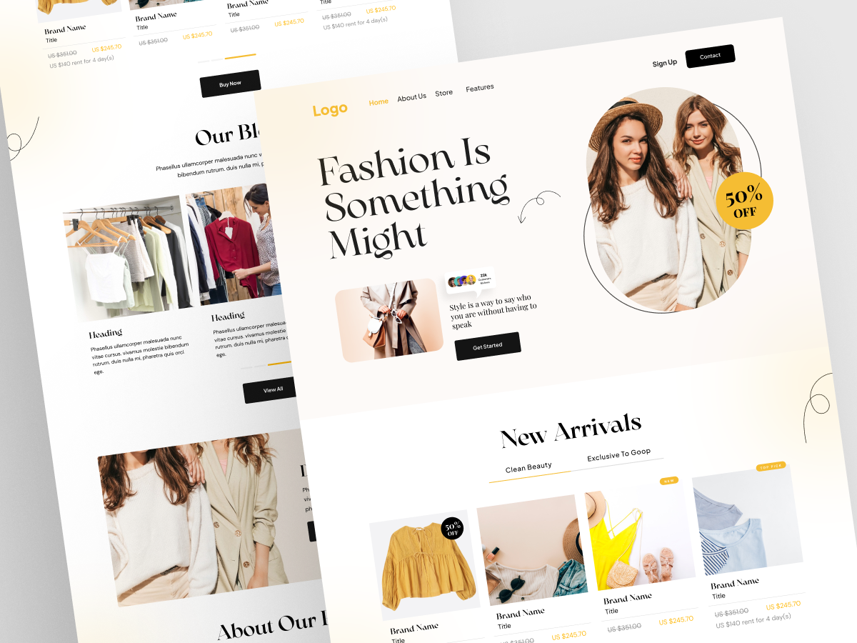 Fashion E-commerce Website
