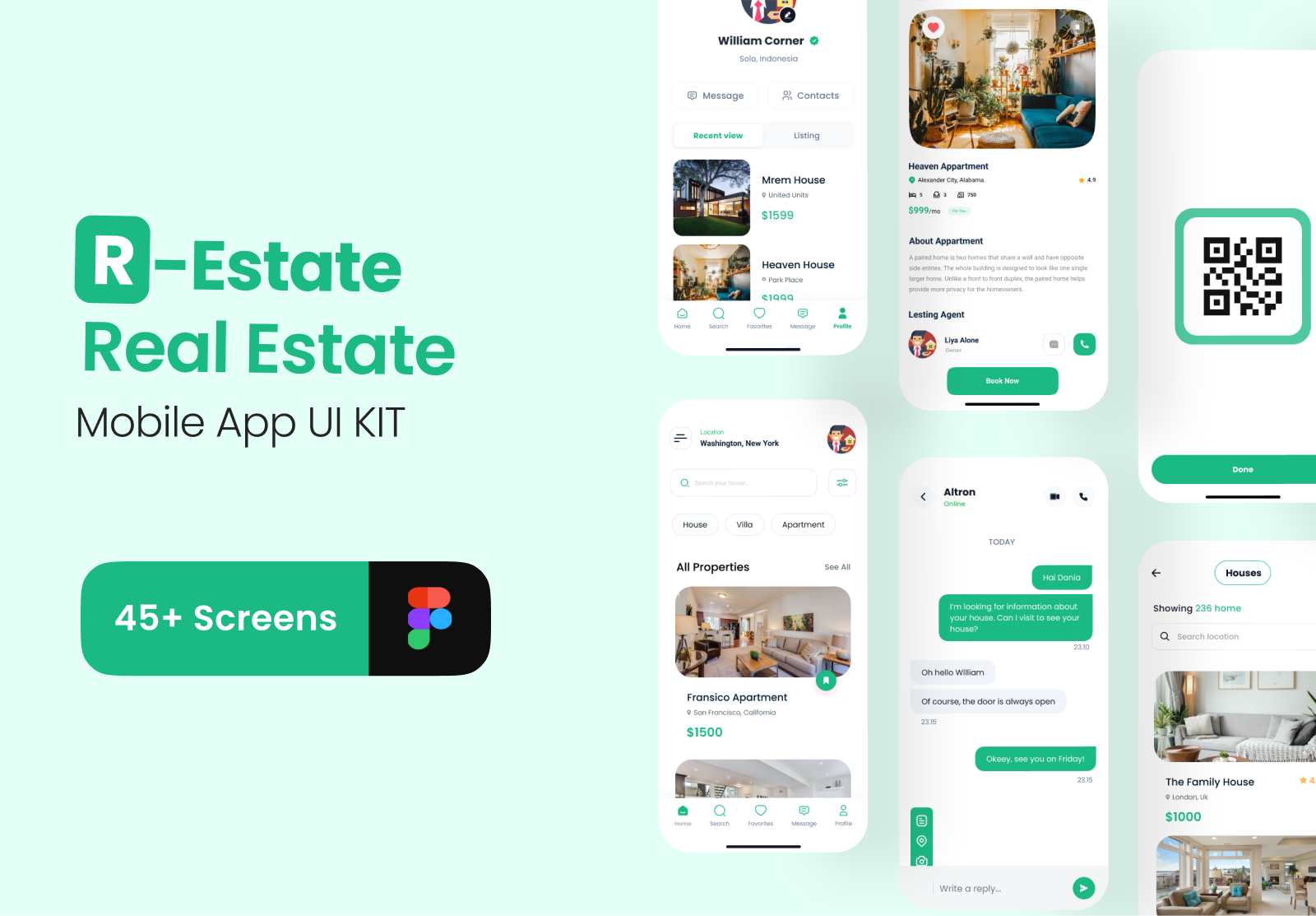 Real Estate Mobile App Design