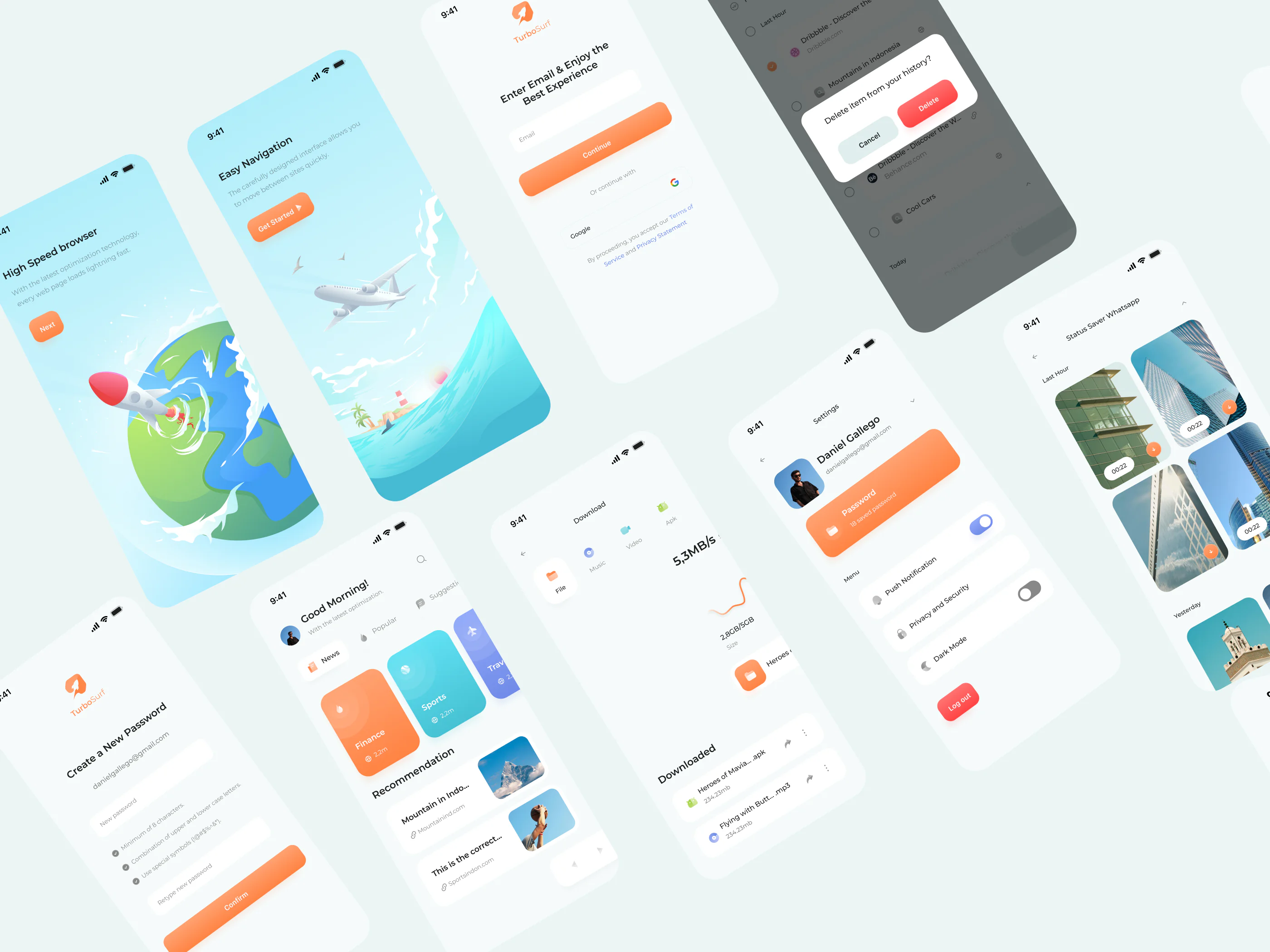 FullBlast: All-in-One Mobile Utility App UI Kit