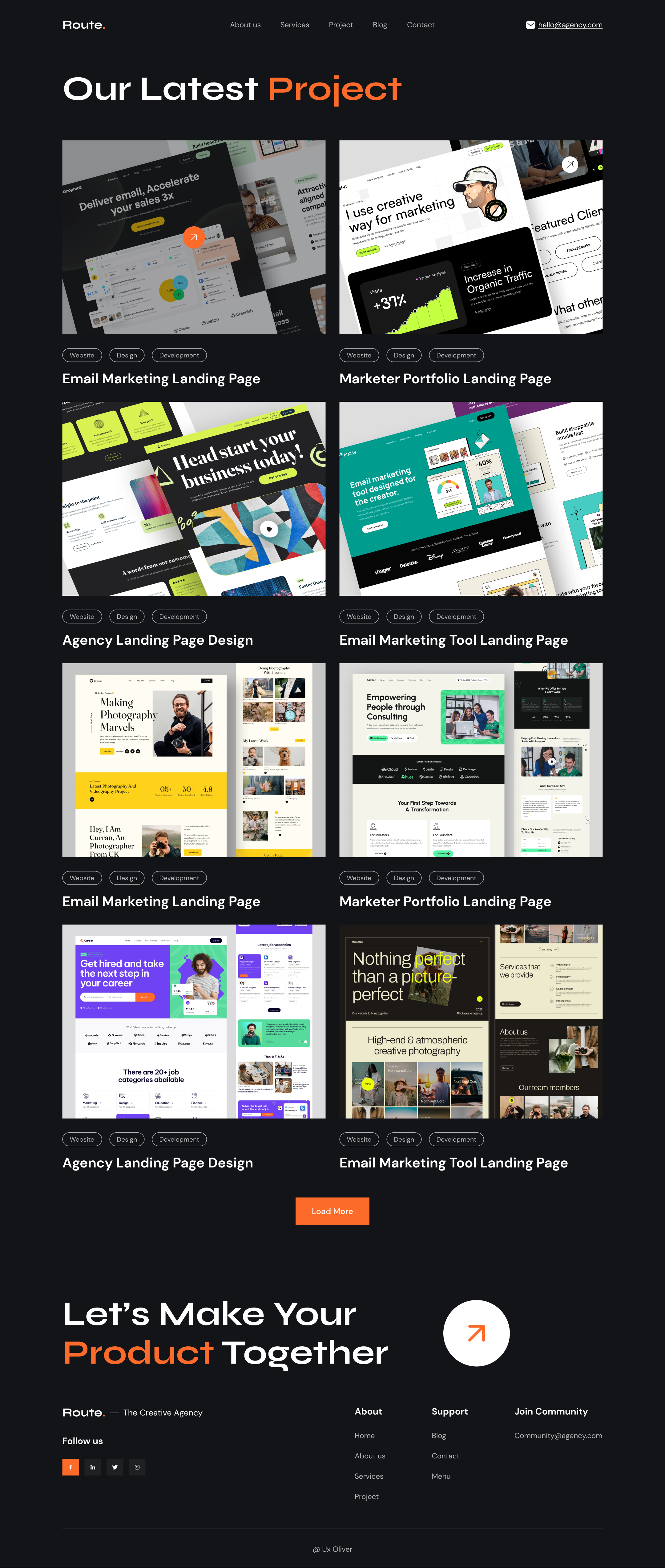 Digital Agency Website