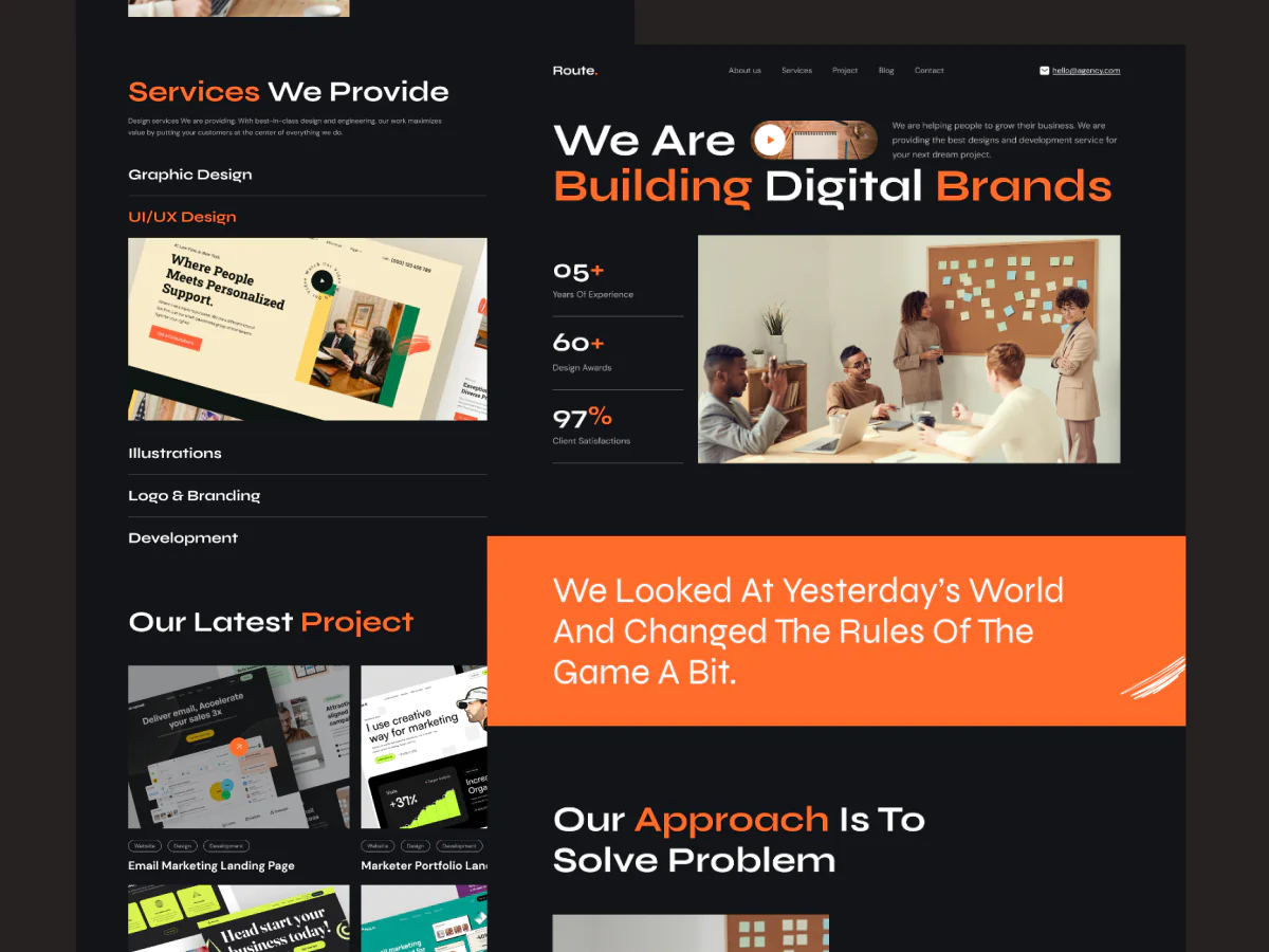 Digital Agency Website