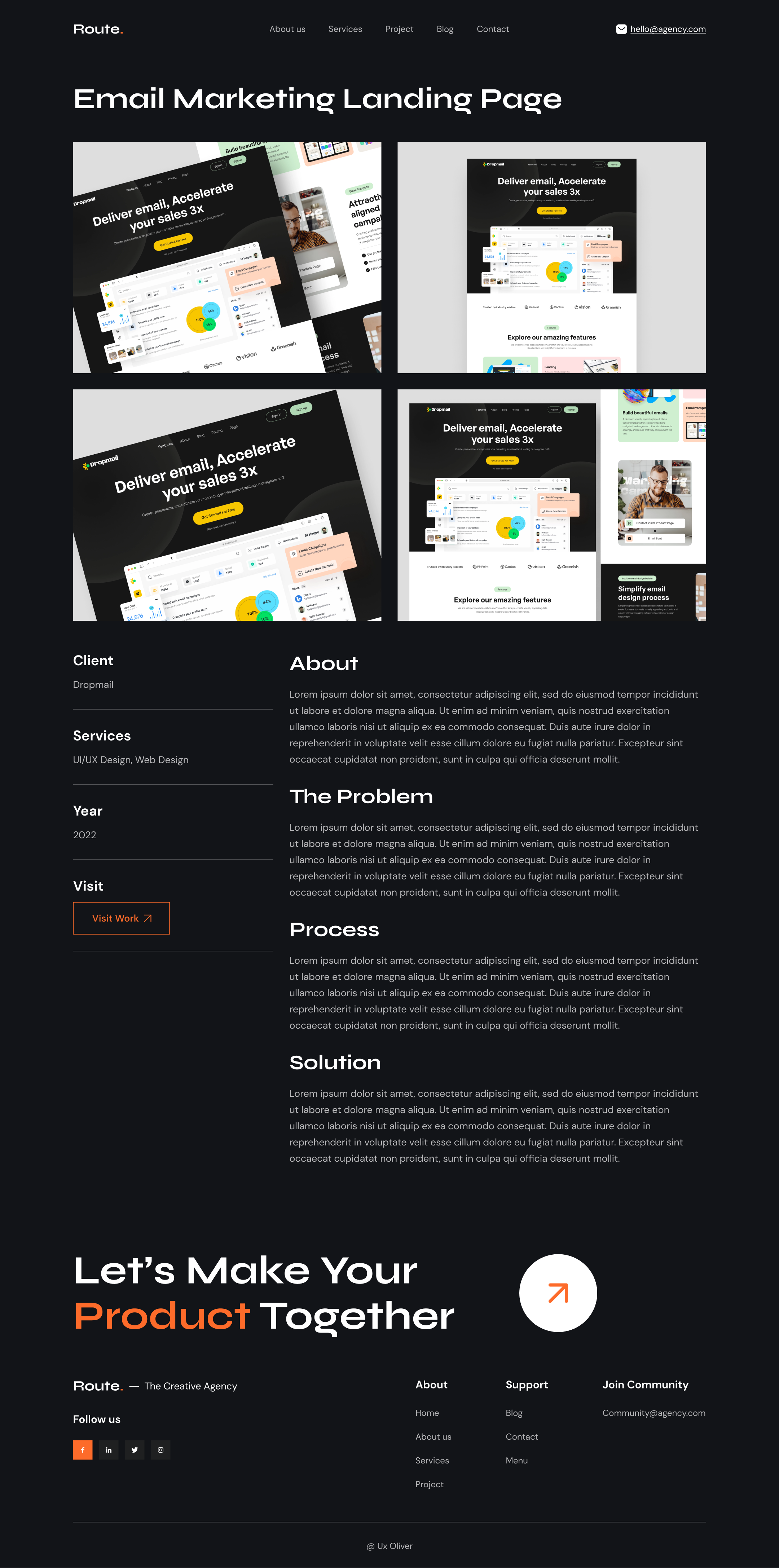 Digital Agency Website