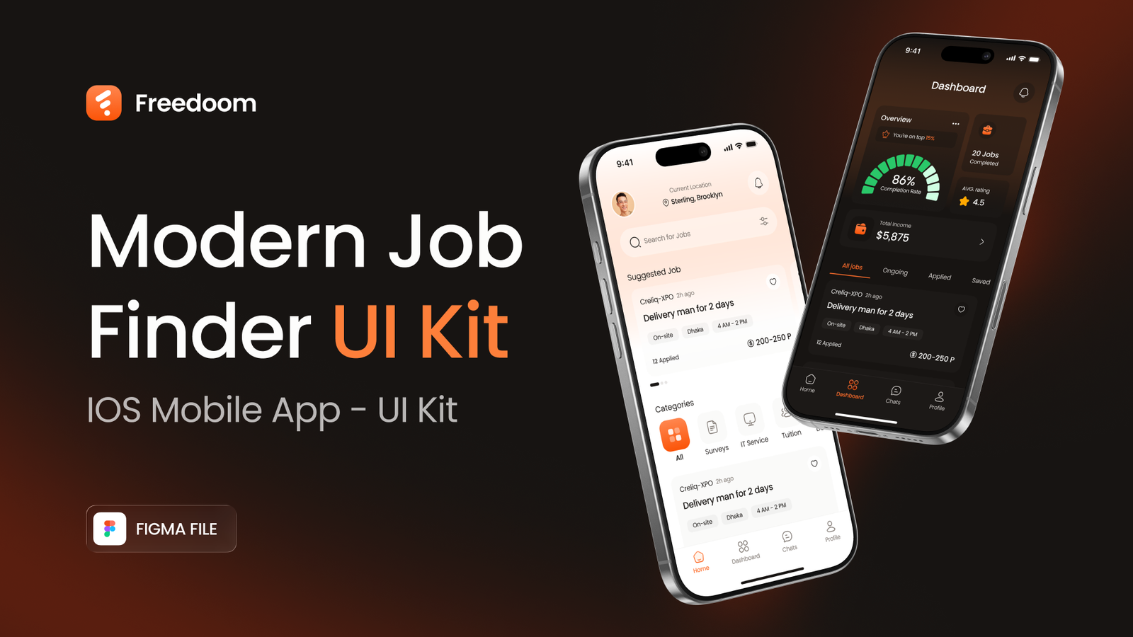 Job Finder App Design