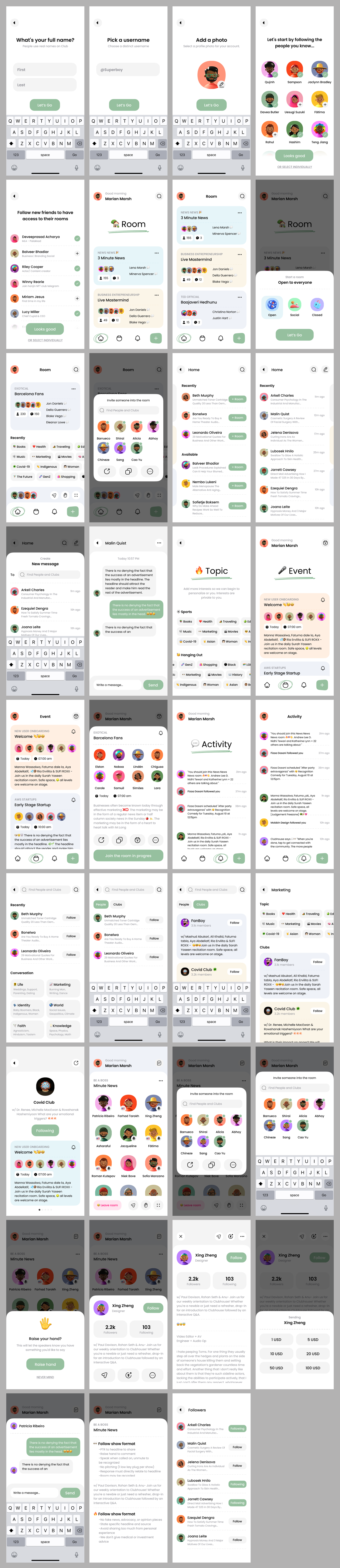 Social Audio Rooms – Community Chat & Voice App