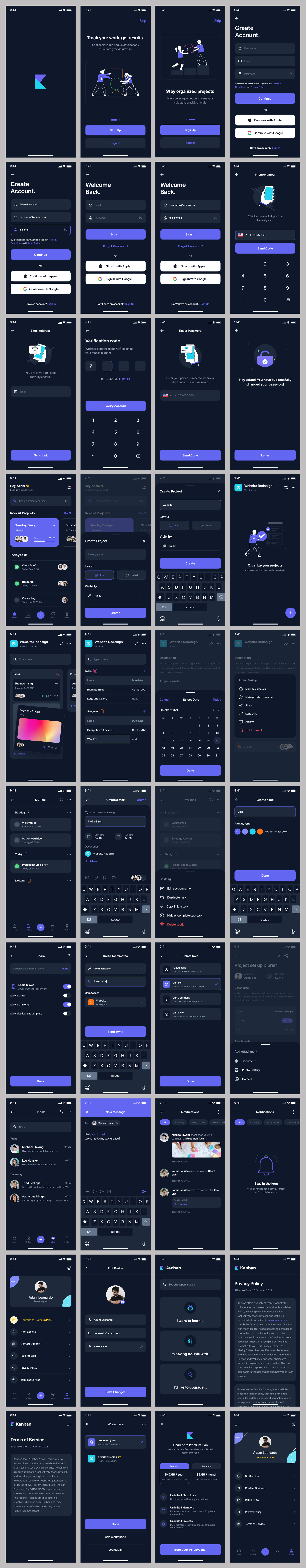 Project Management & Team Collaboration App