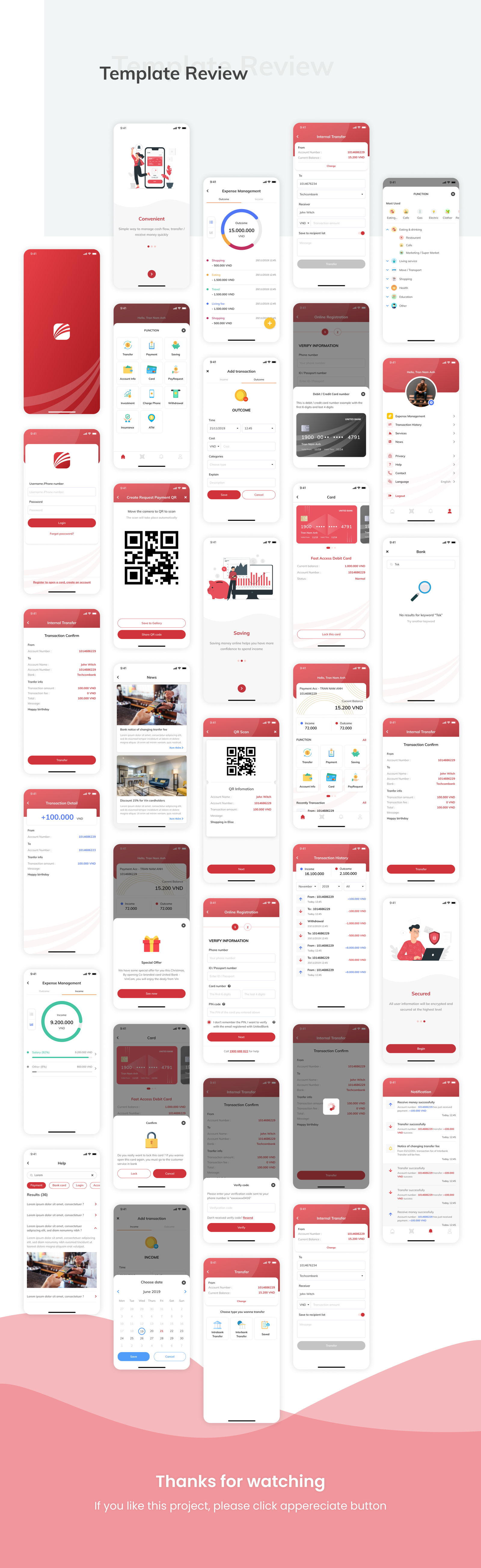 Banking App Design