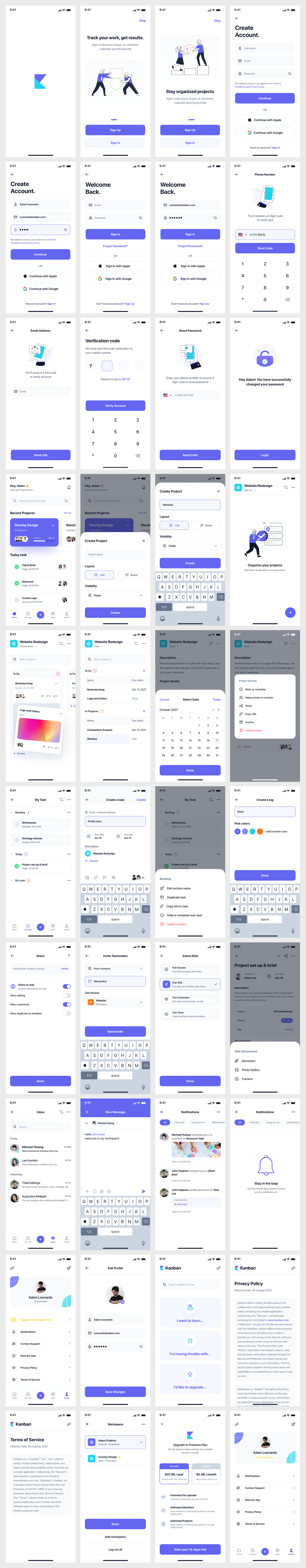 Project Management & Team Collaboration App