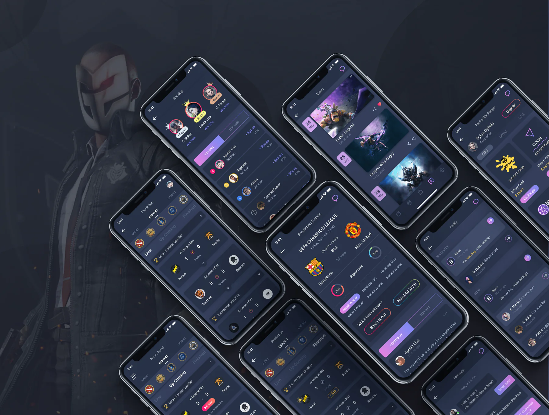 Sports Betting App Ui Kit