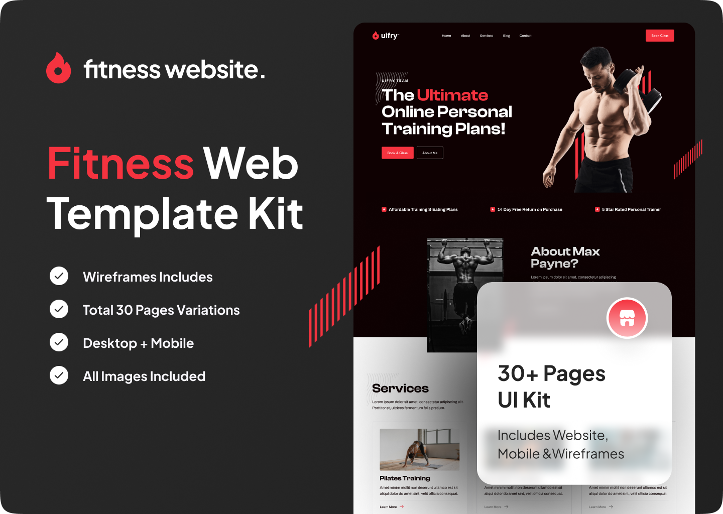 Sports Fitness Website