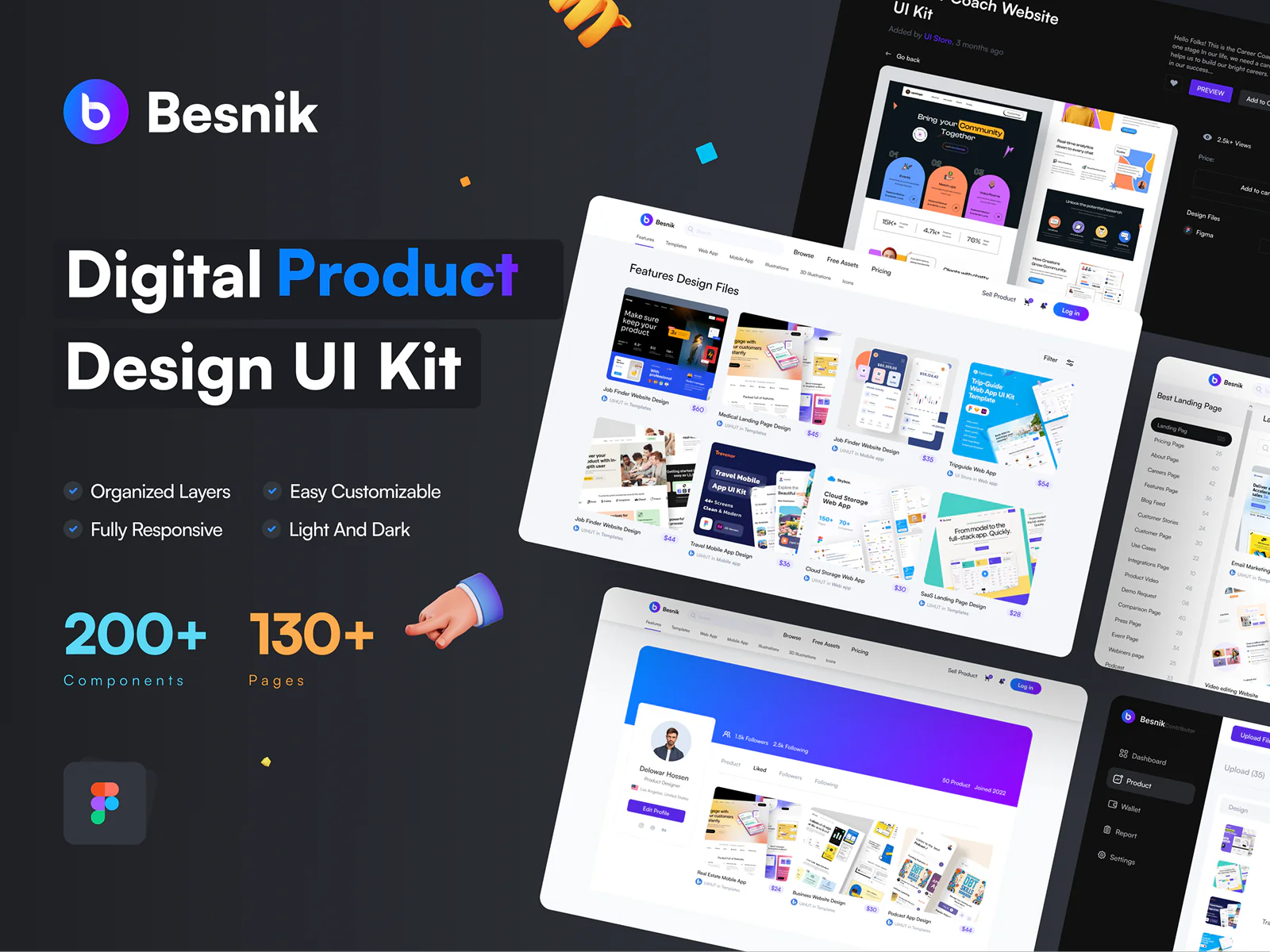 Digital Product Design UI Kit