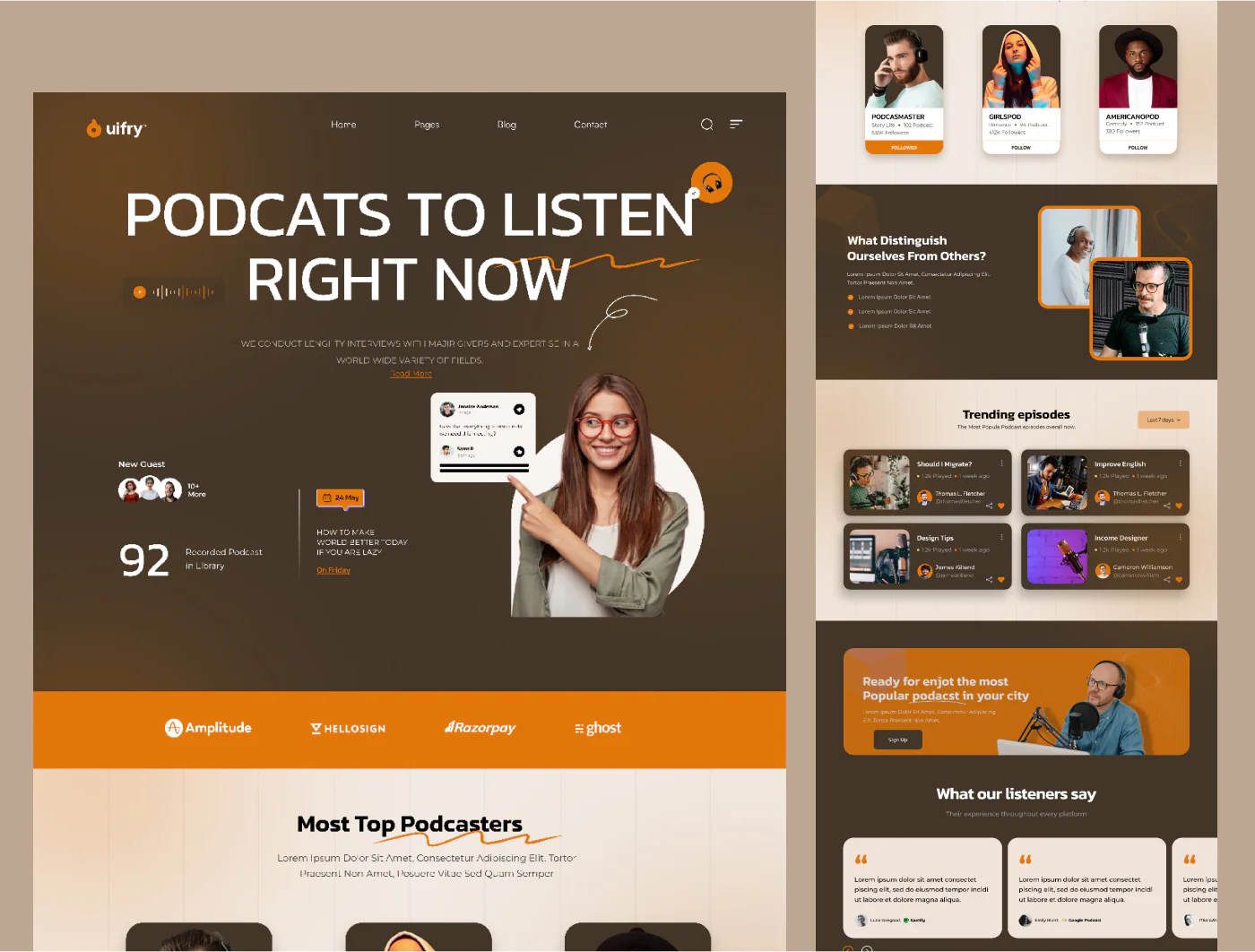 Podcast Website