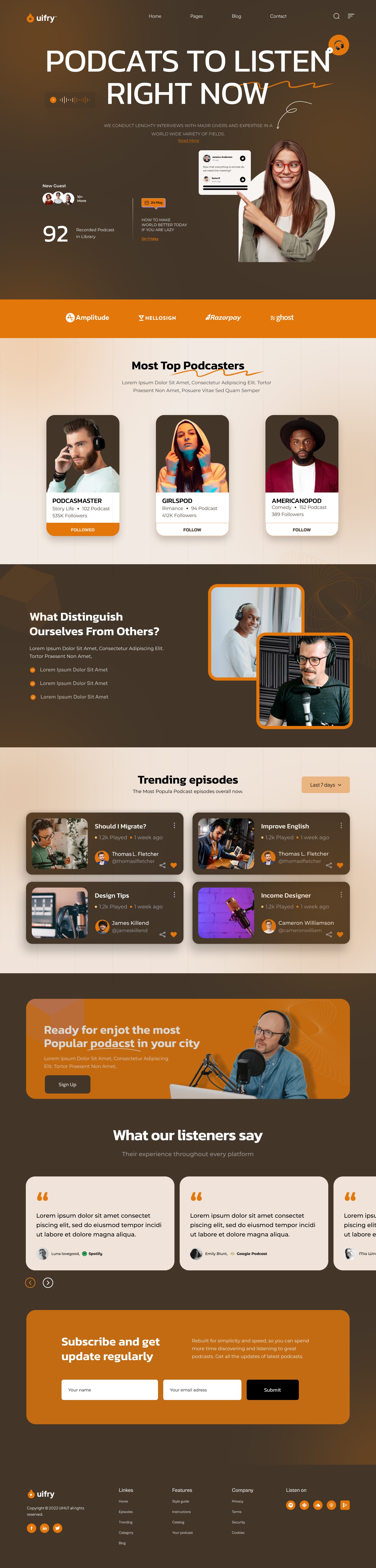 Podcast Website