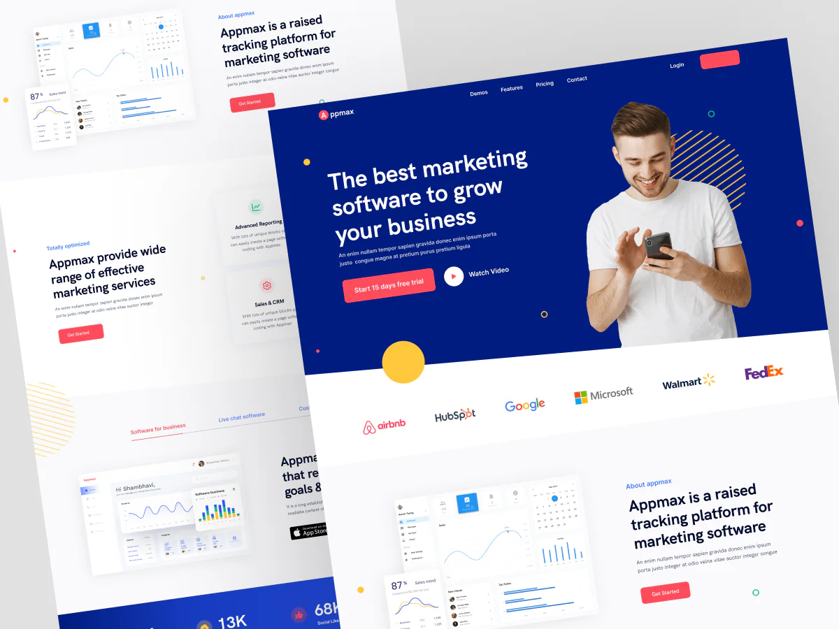 Marketing website