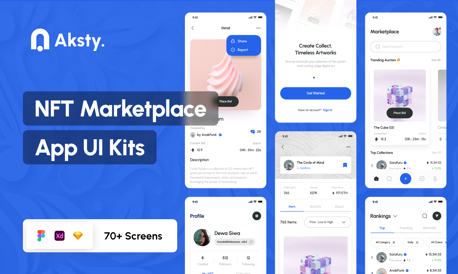 NFT Marketplace Mobile App