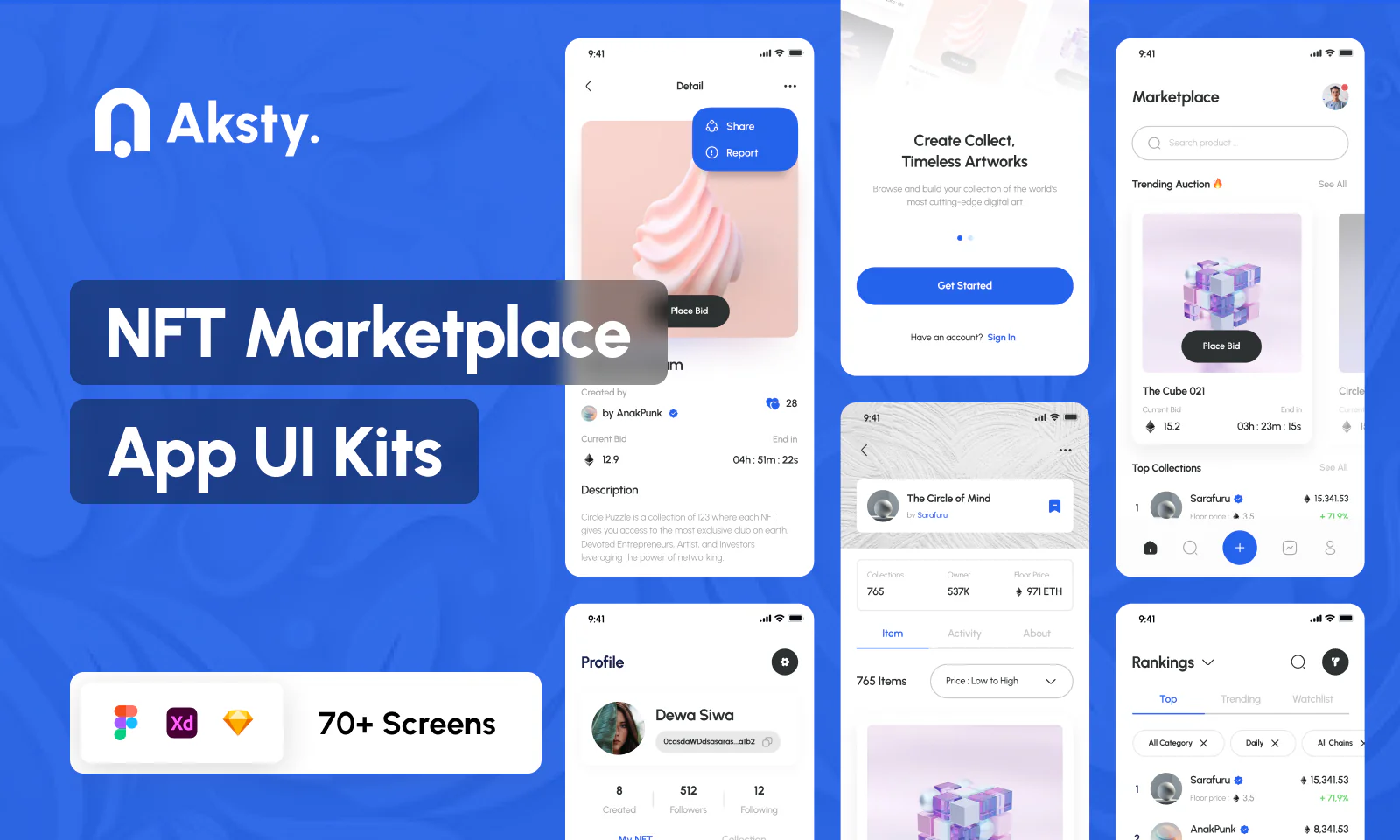 NFT Marketplace Mobile App