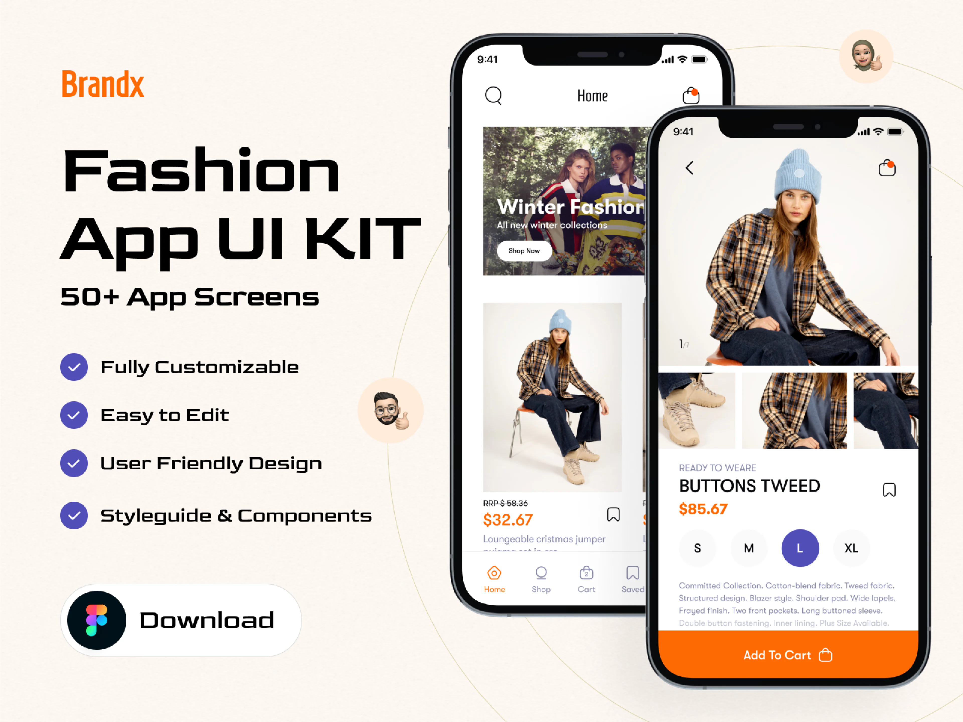 Fashion brand store app