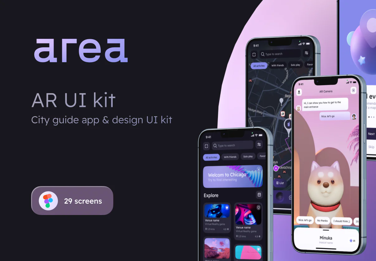 Area AR city guide app