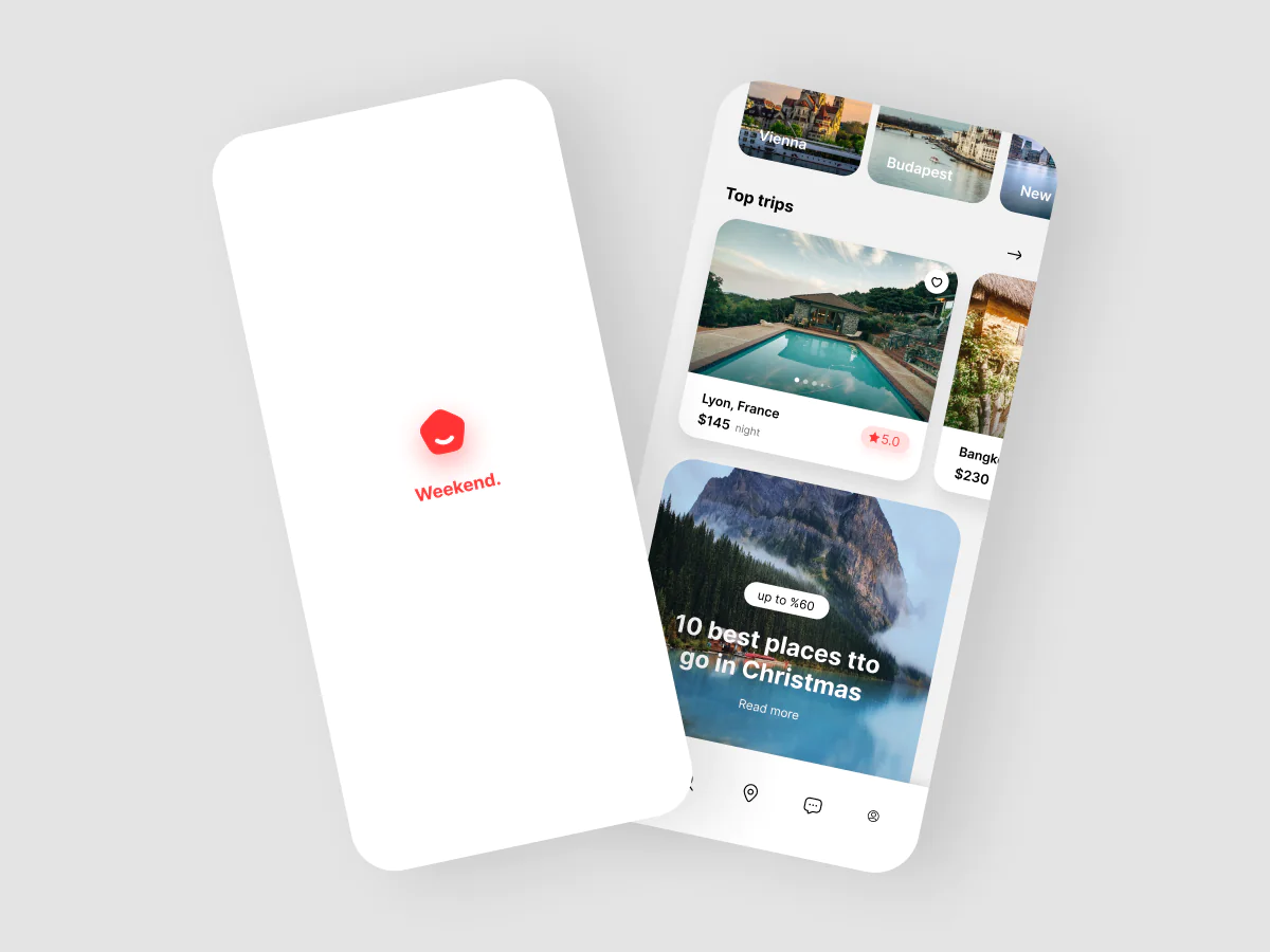 Travel agency app