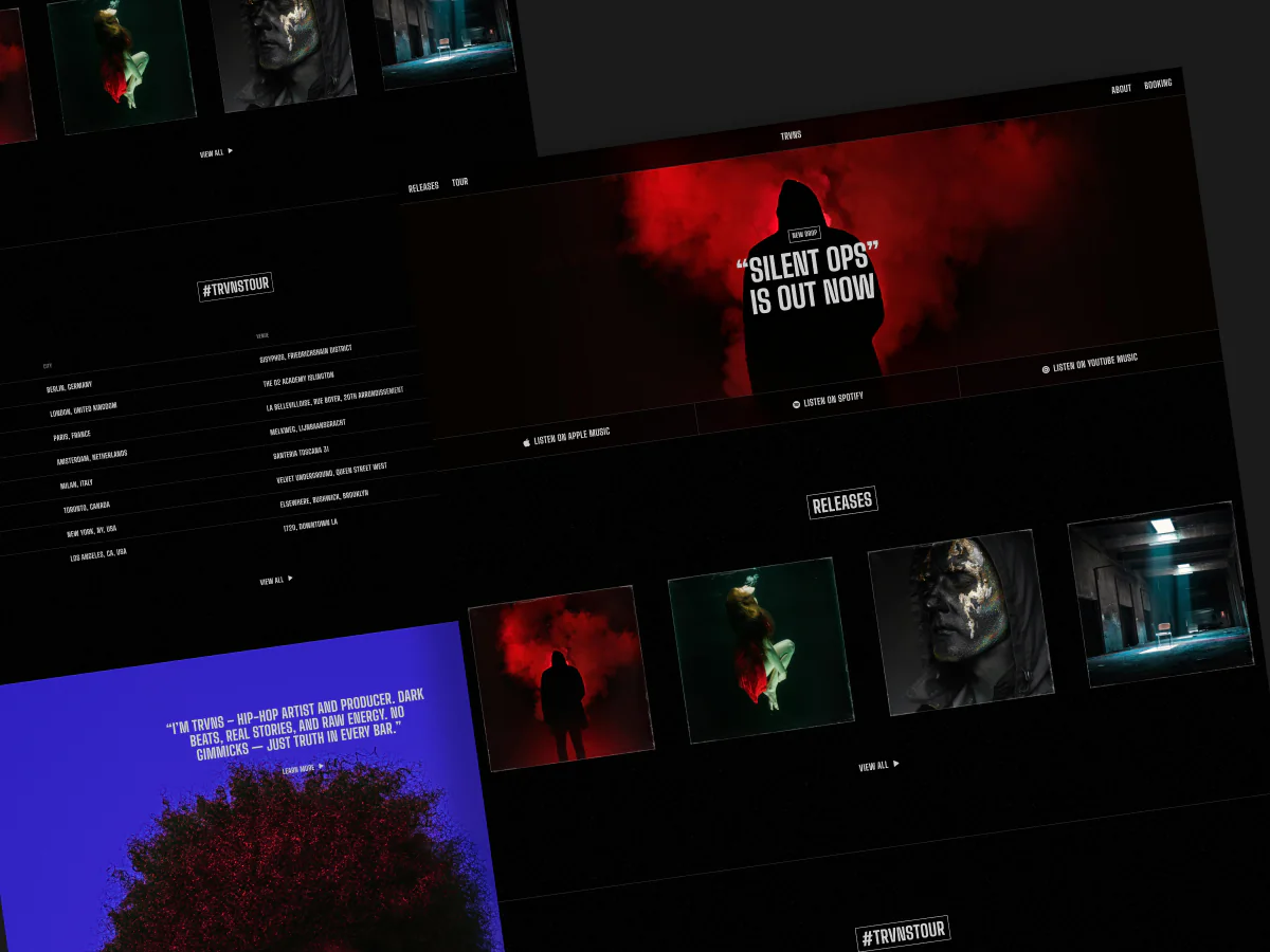 Musics Website