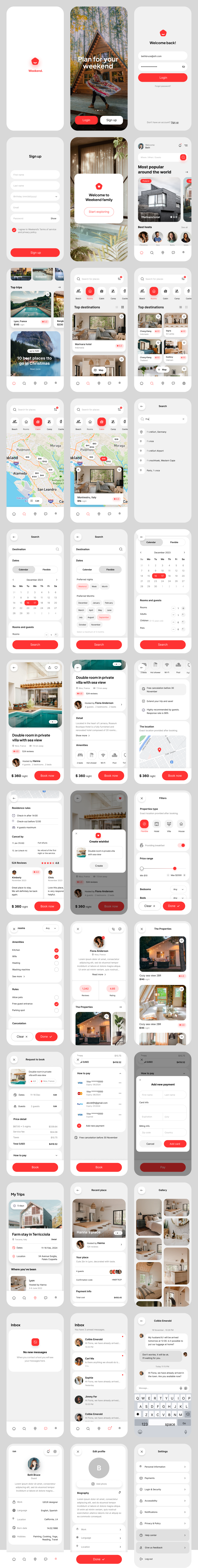 Travel agency app