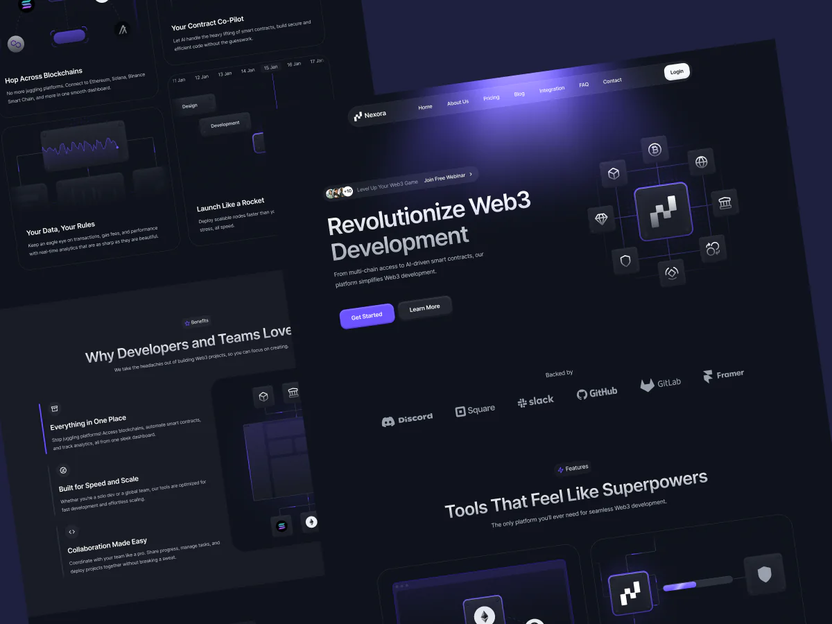 AI Powerd NFT MarketPlace Website