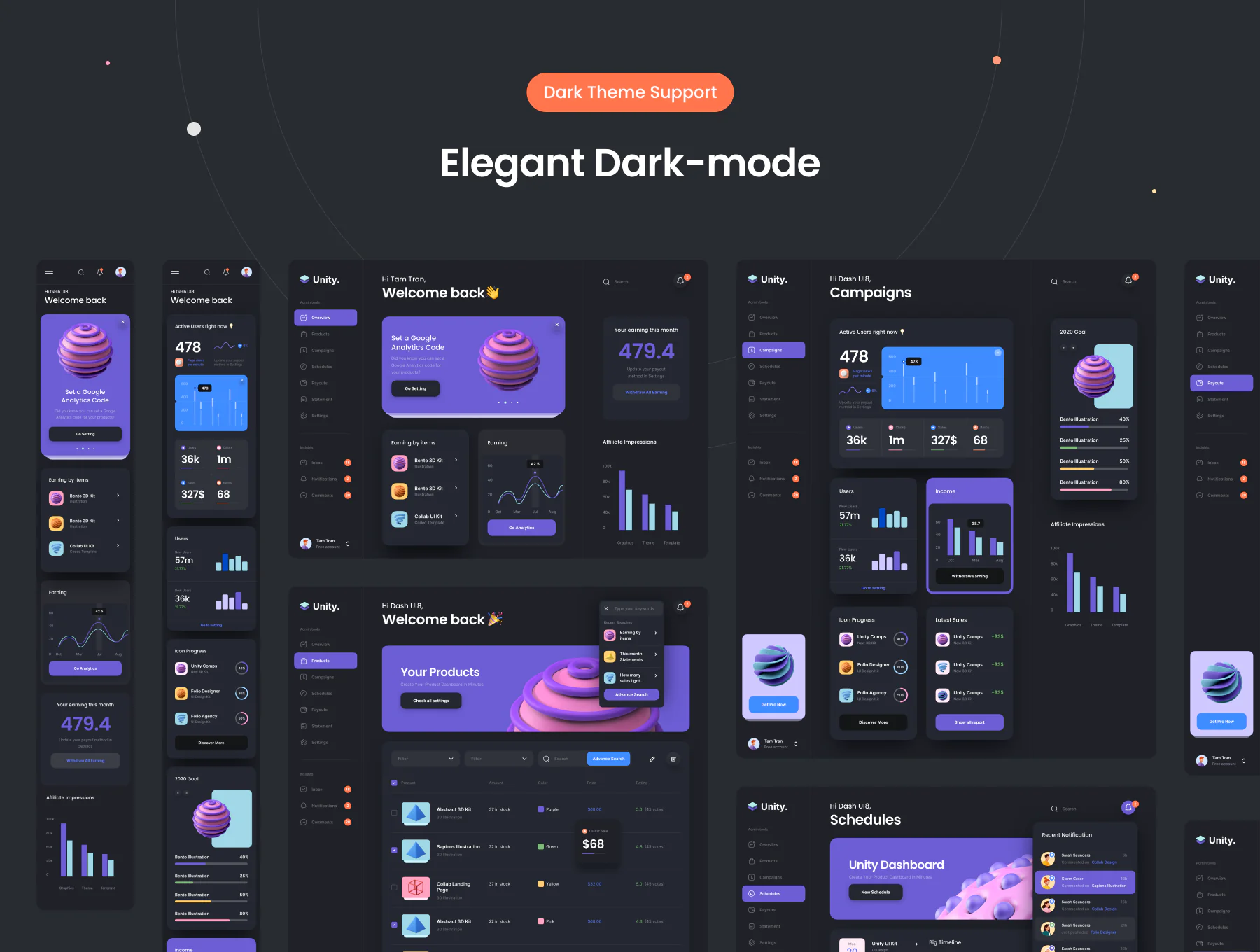 Utility Dashboard