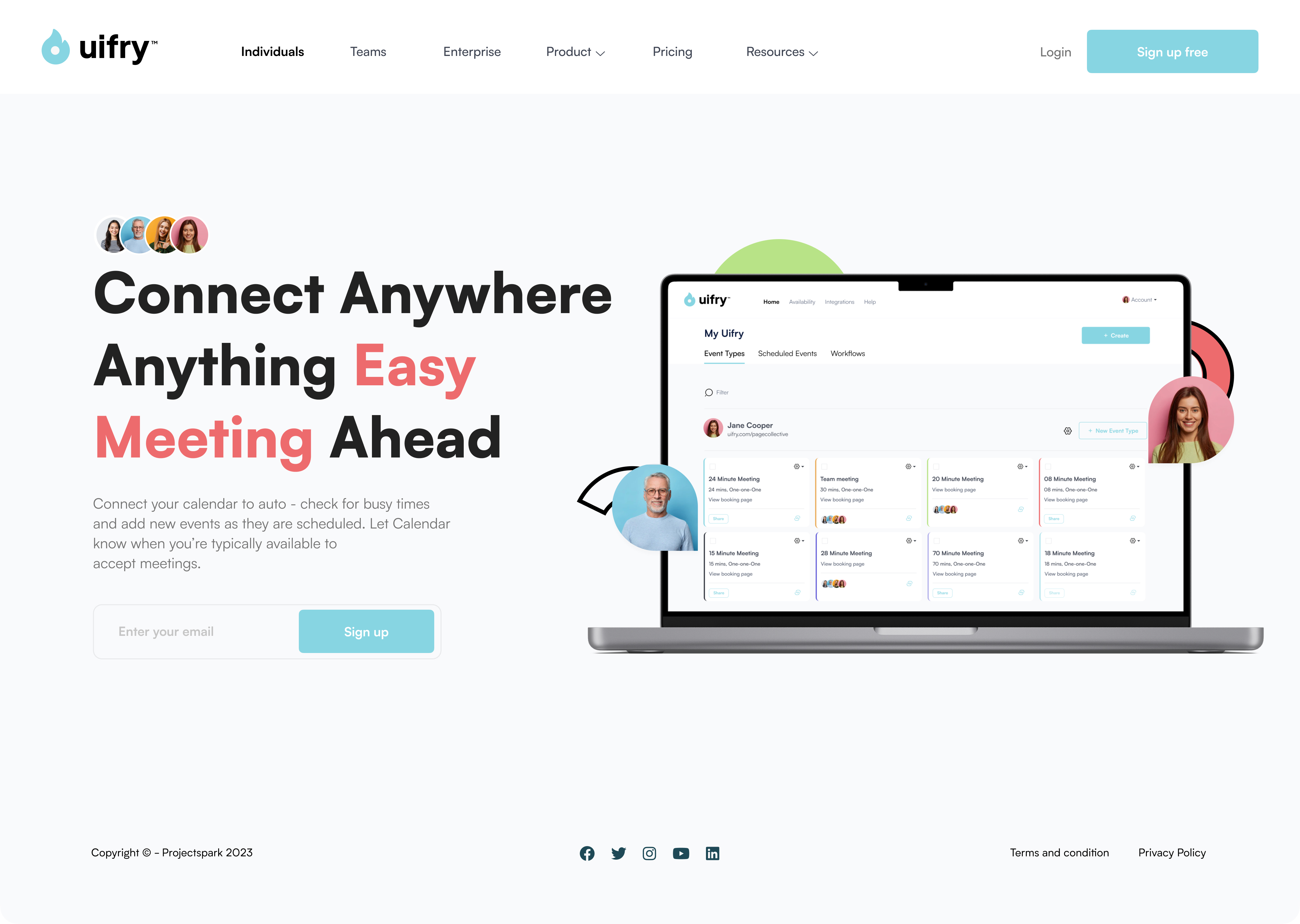 Calendar Booking Platform