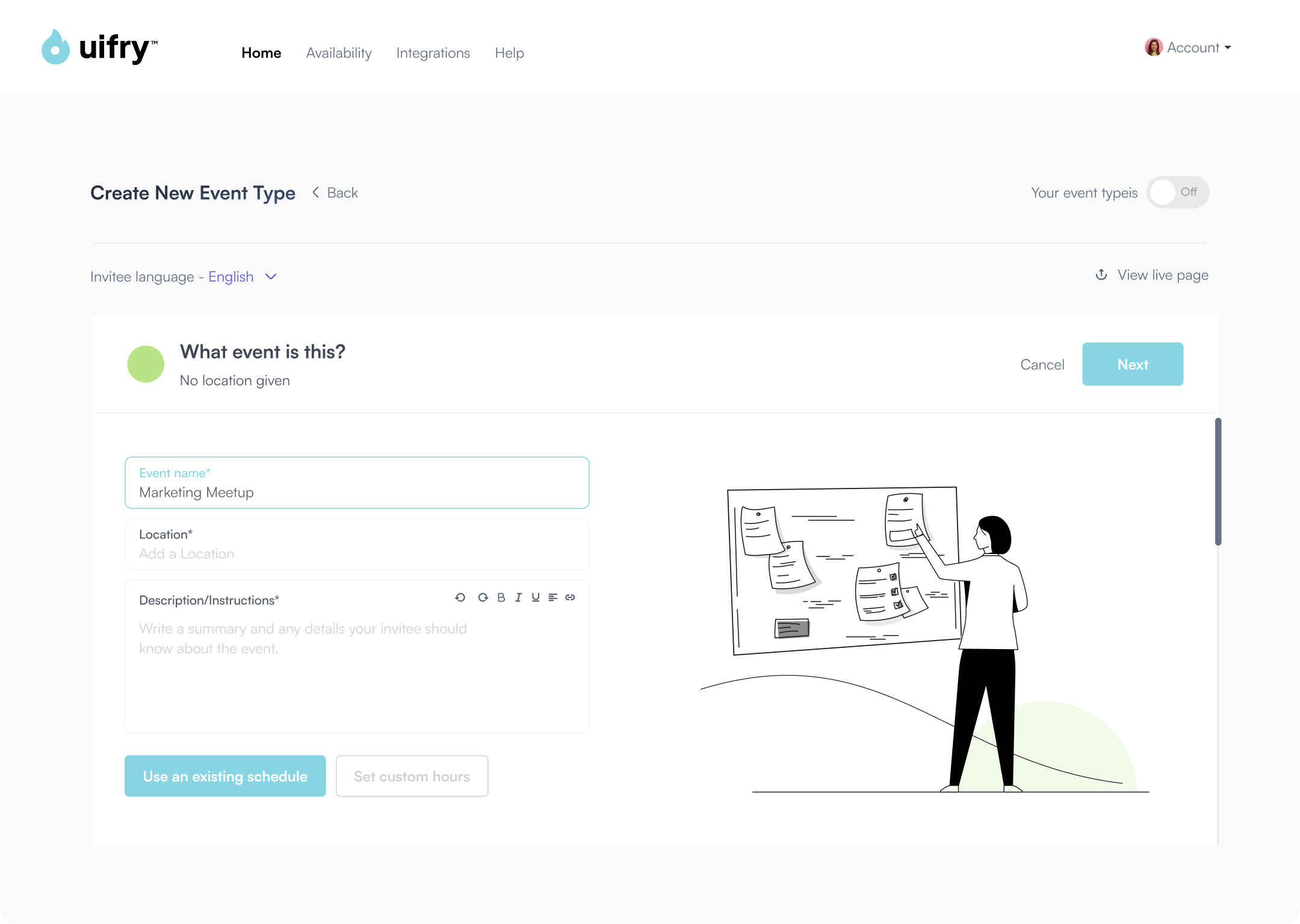 Calendar Booking Platform
