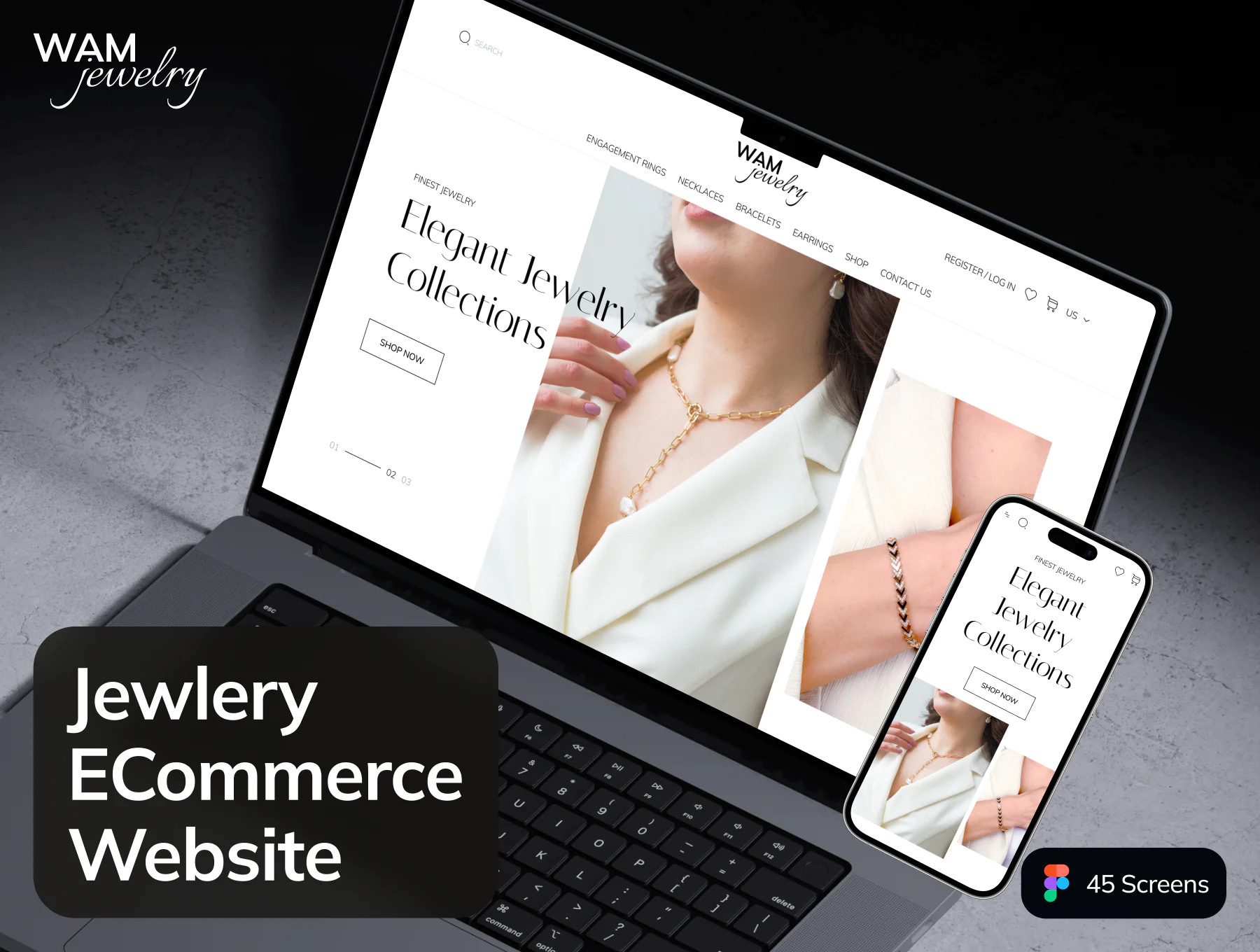 Jewelry website uikit 5