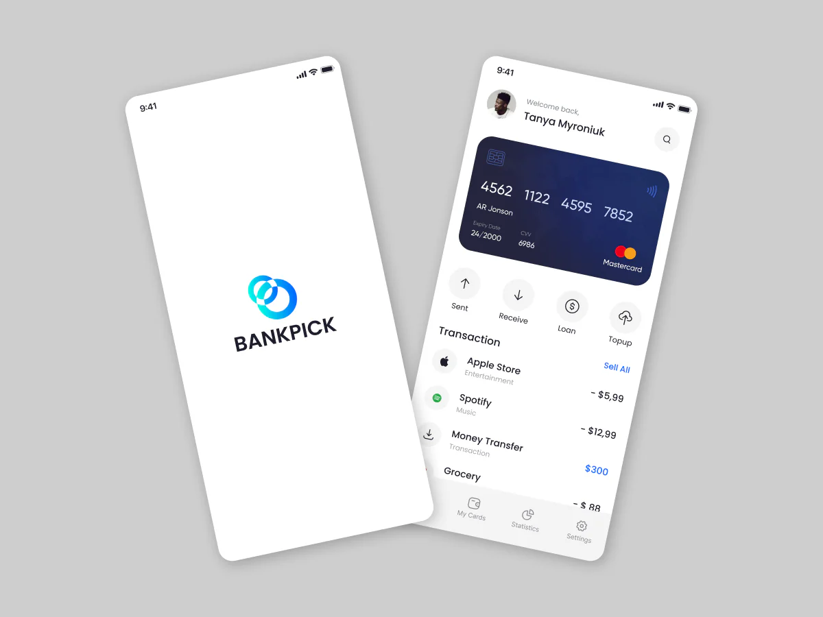 Banking App uikit