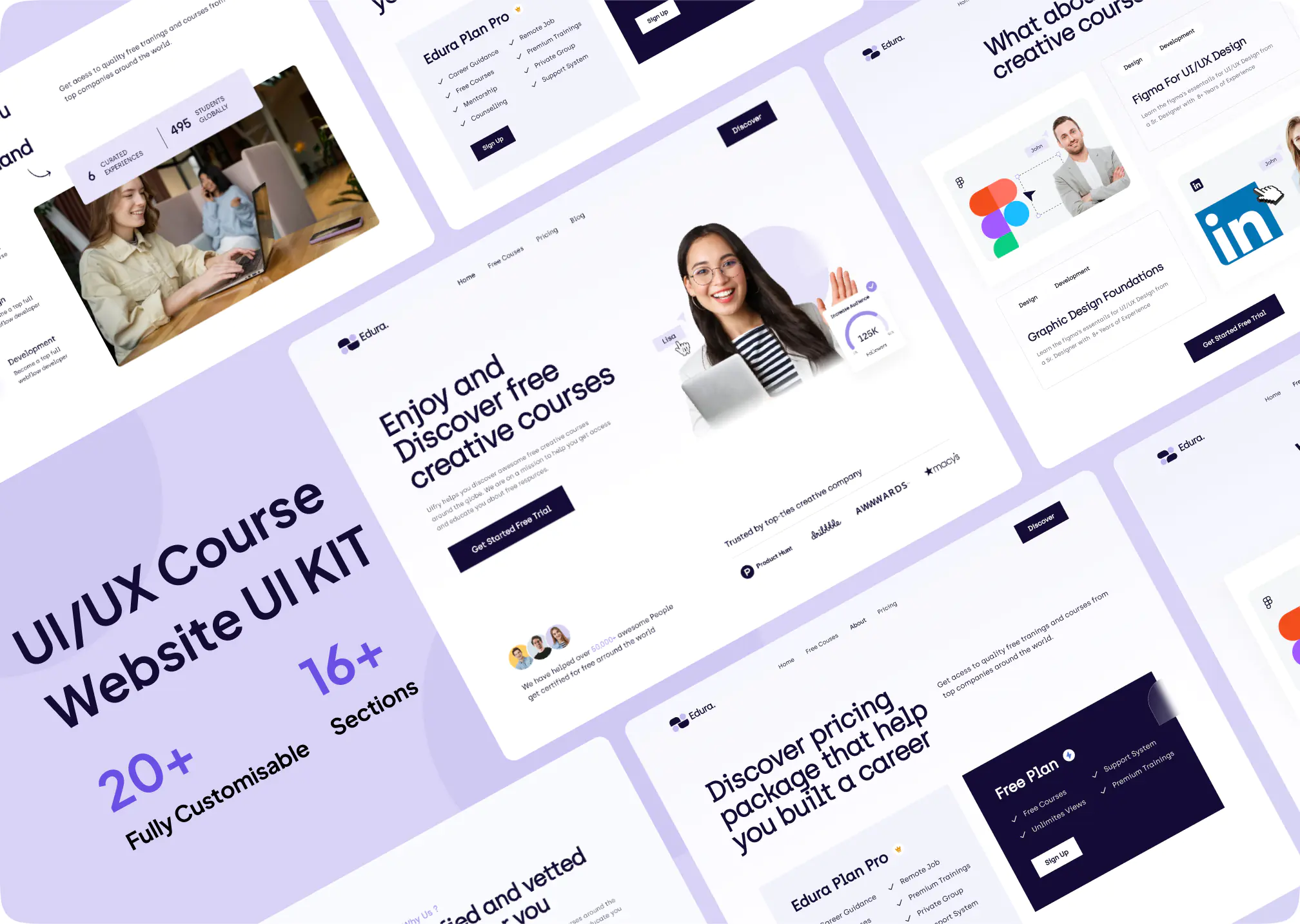 UI UX Courses Website