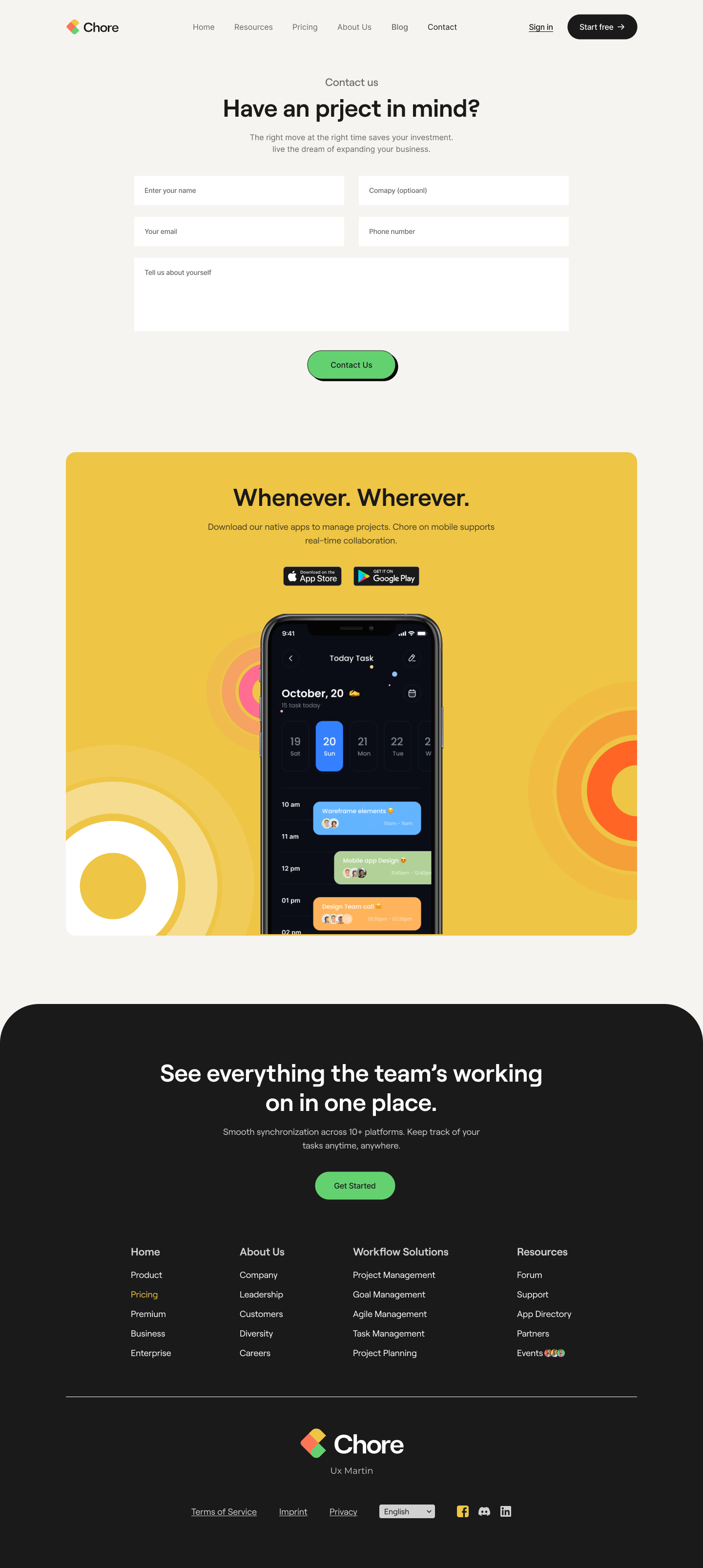 Task Management Website